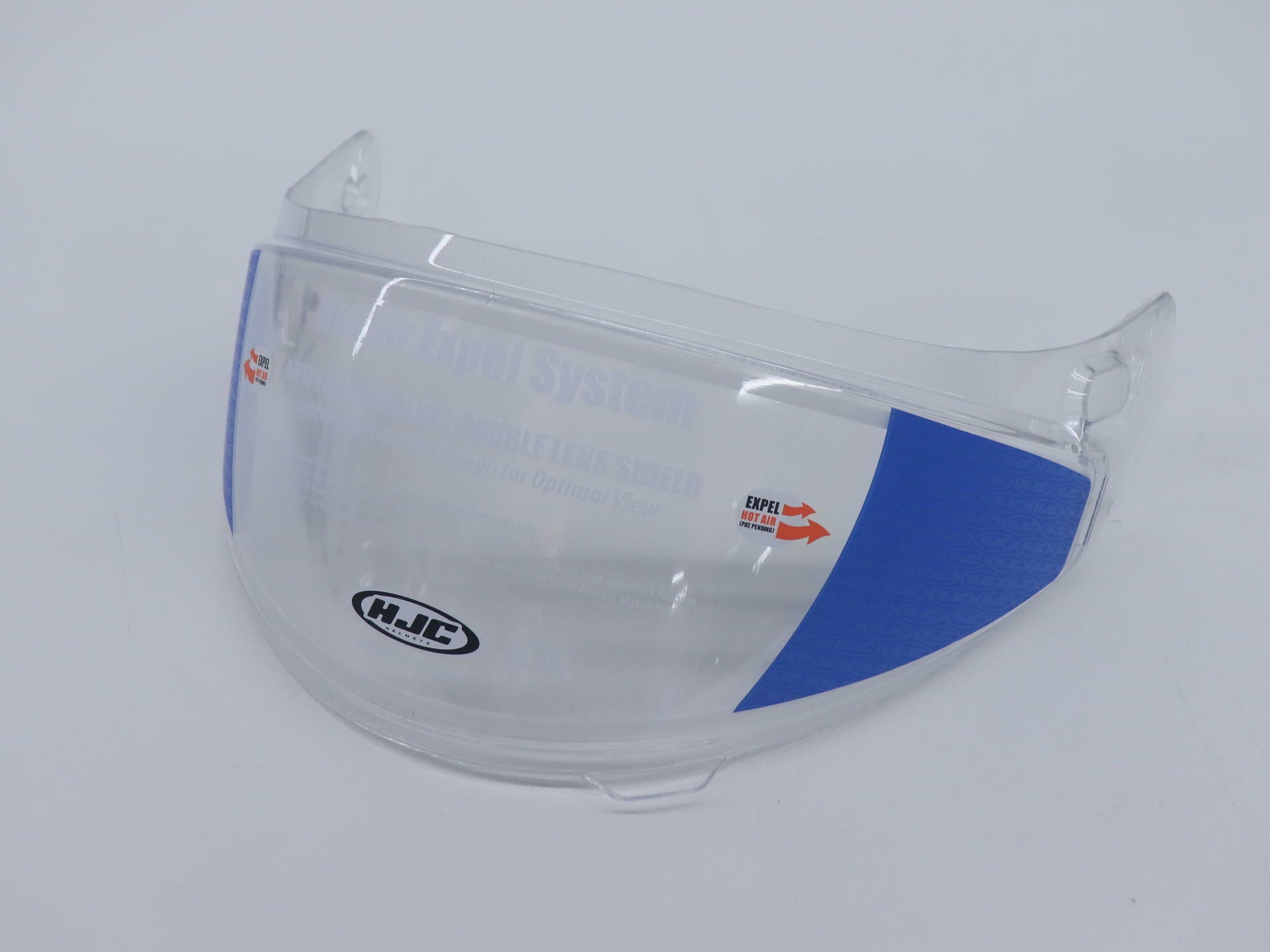 HJC HJ-17 Dual Lens Clear Face Shield Visor Helmet Lens 956-464 - Open Box