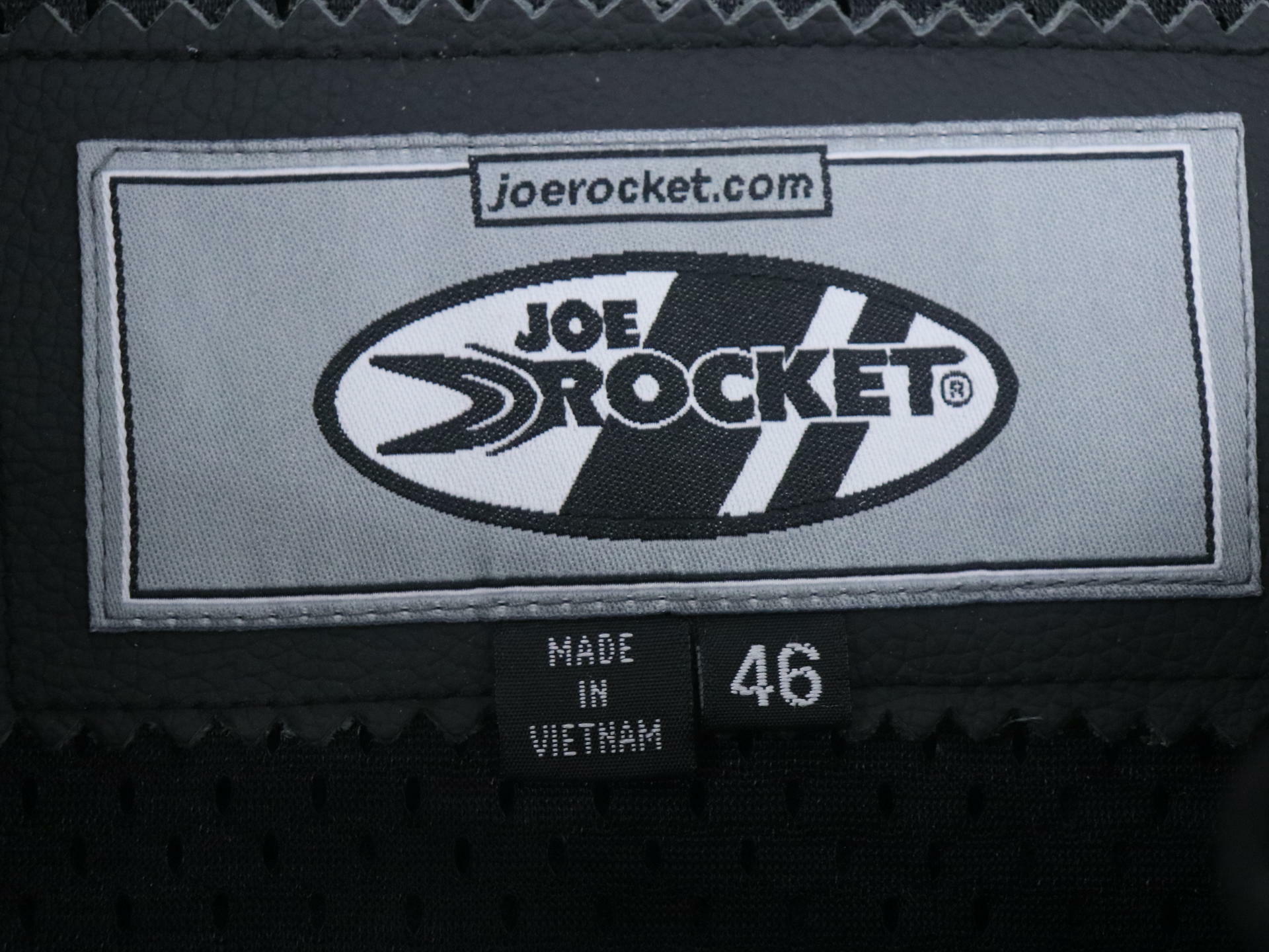 Joe Rocket One-Piece Leather Race Suit BLK/GRY Mens Size 46 2050-0046 - Open Box