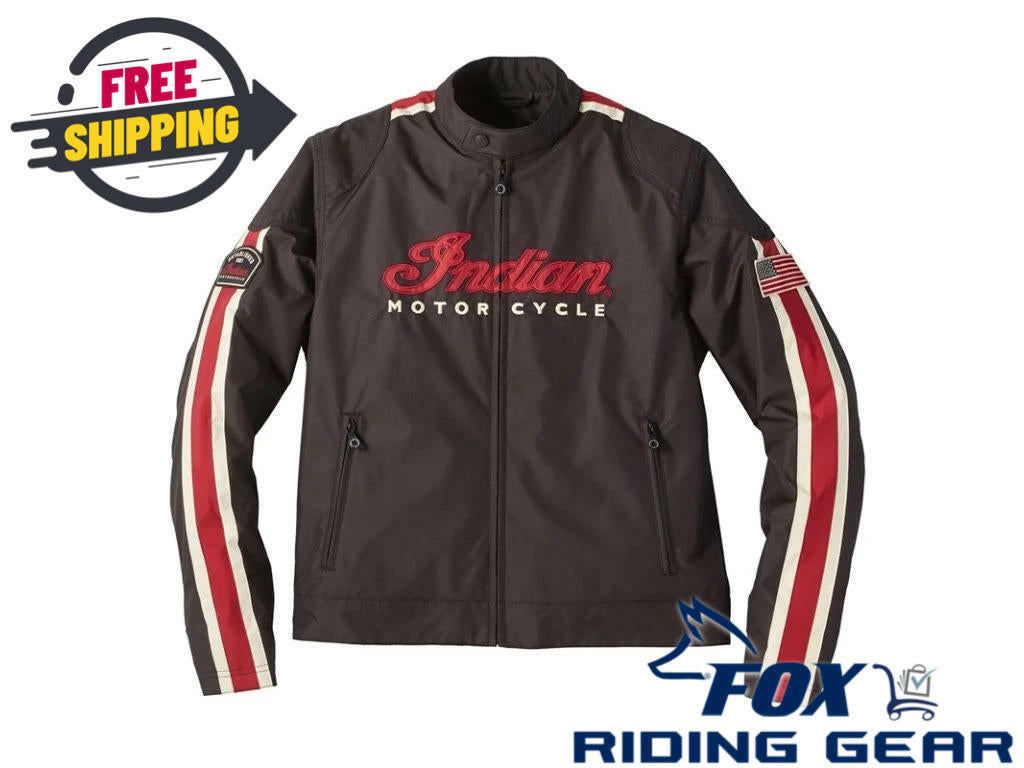 OPEN BOX - Indian Jacket Textile 1901 V2 Retro BLACK - MENS 2XL - 286095712