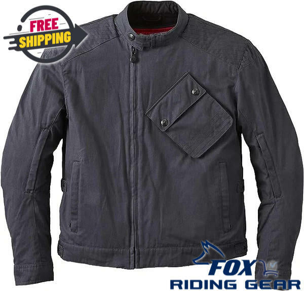 Indian Motorcycle Sacramento Jacket Gray Mens 2XL 286891812 -OPEN BOX