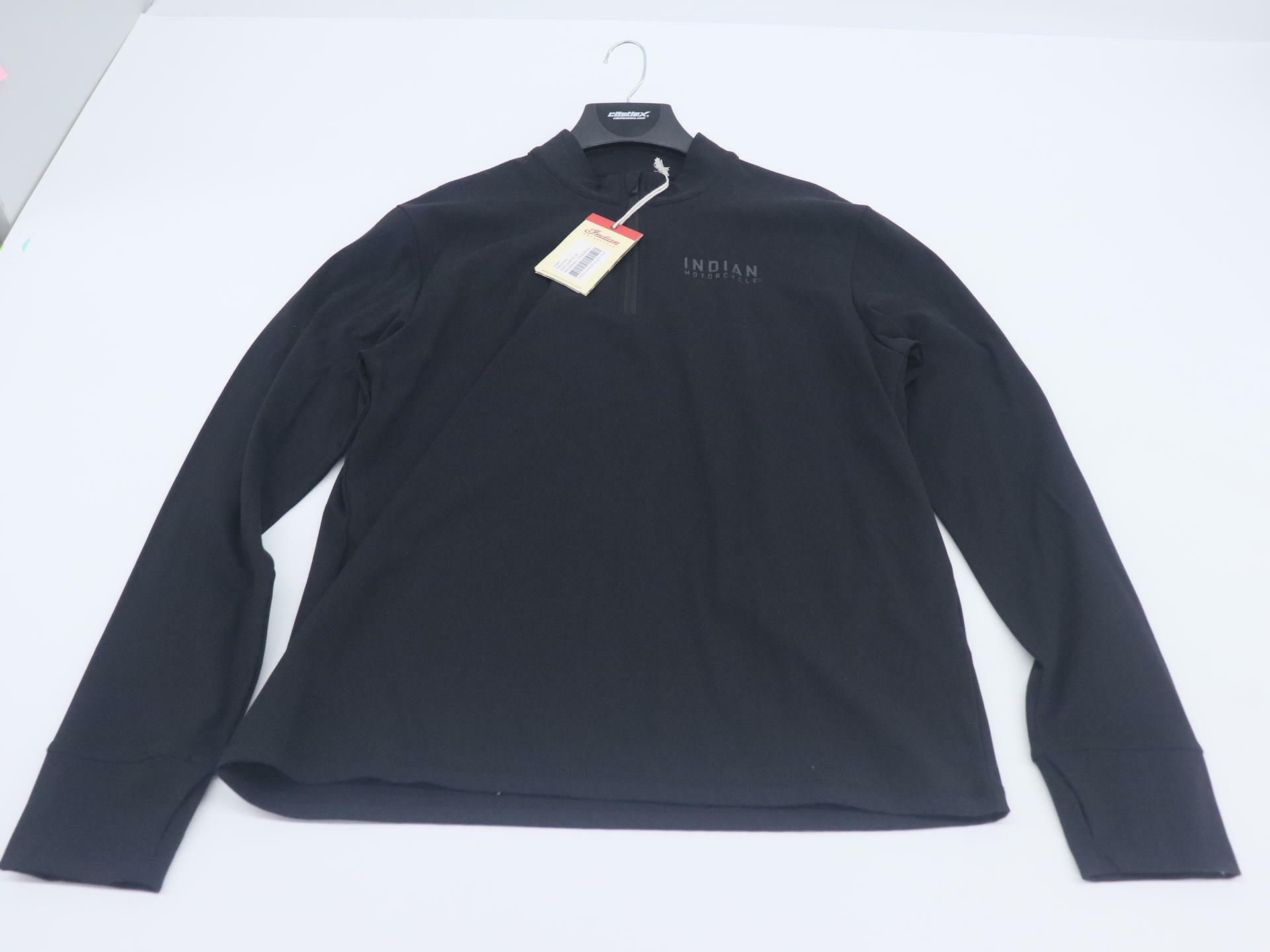 OPEN BOX - Indian Quarter Zip Long Sleeve Performance - MENS MEDIUM - 283327803