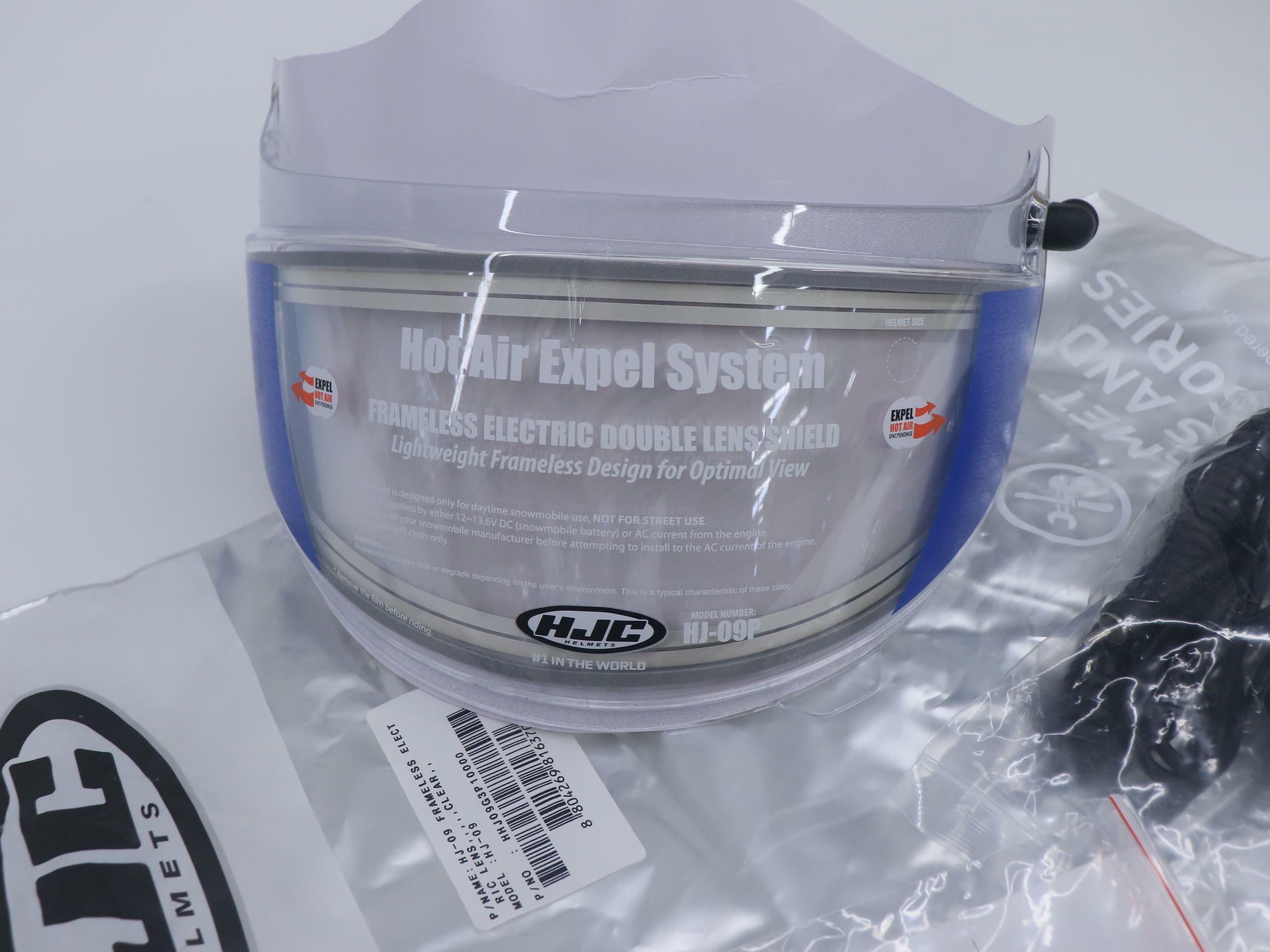 OPEN BOX - HJC Face Shield Visor Lens Electric Heated- CL-17 - HJ-09 - 152-461