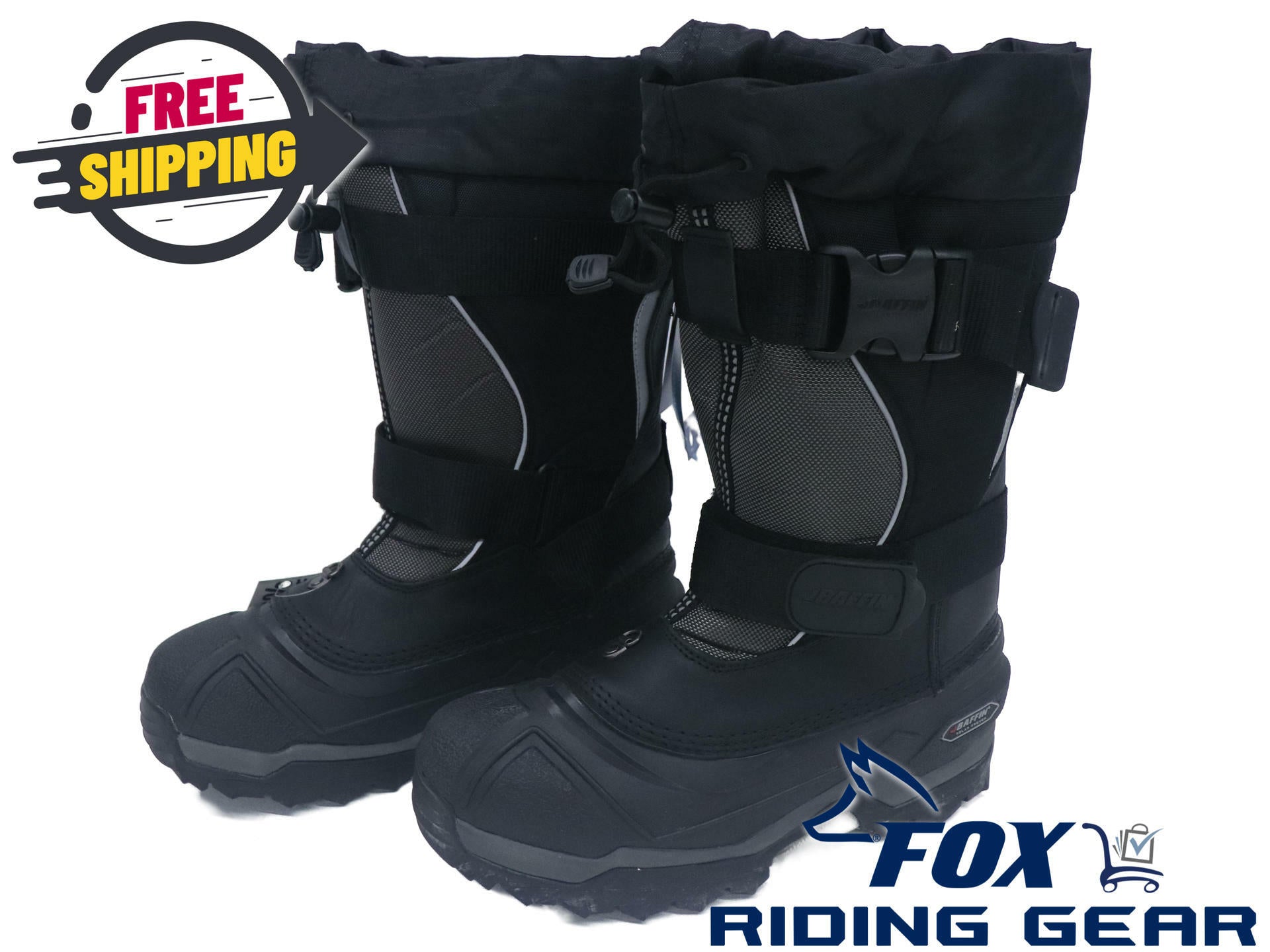 Baffin Selkirk Boot Cold Weather BLACK - MENS sz9 - EPIC-M002 - Open Box