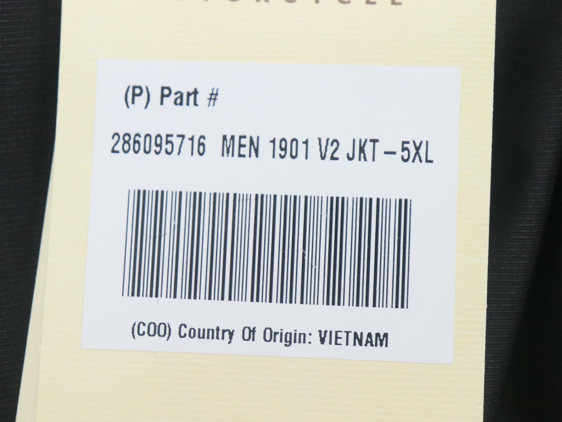 OPEN BOX - Indian Jacket Textile 1901 V2 Retro BLACK - MENS 5XL - 286095716