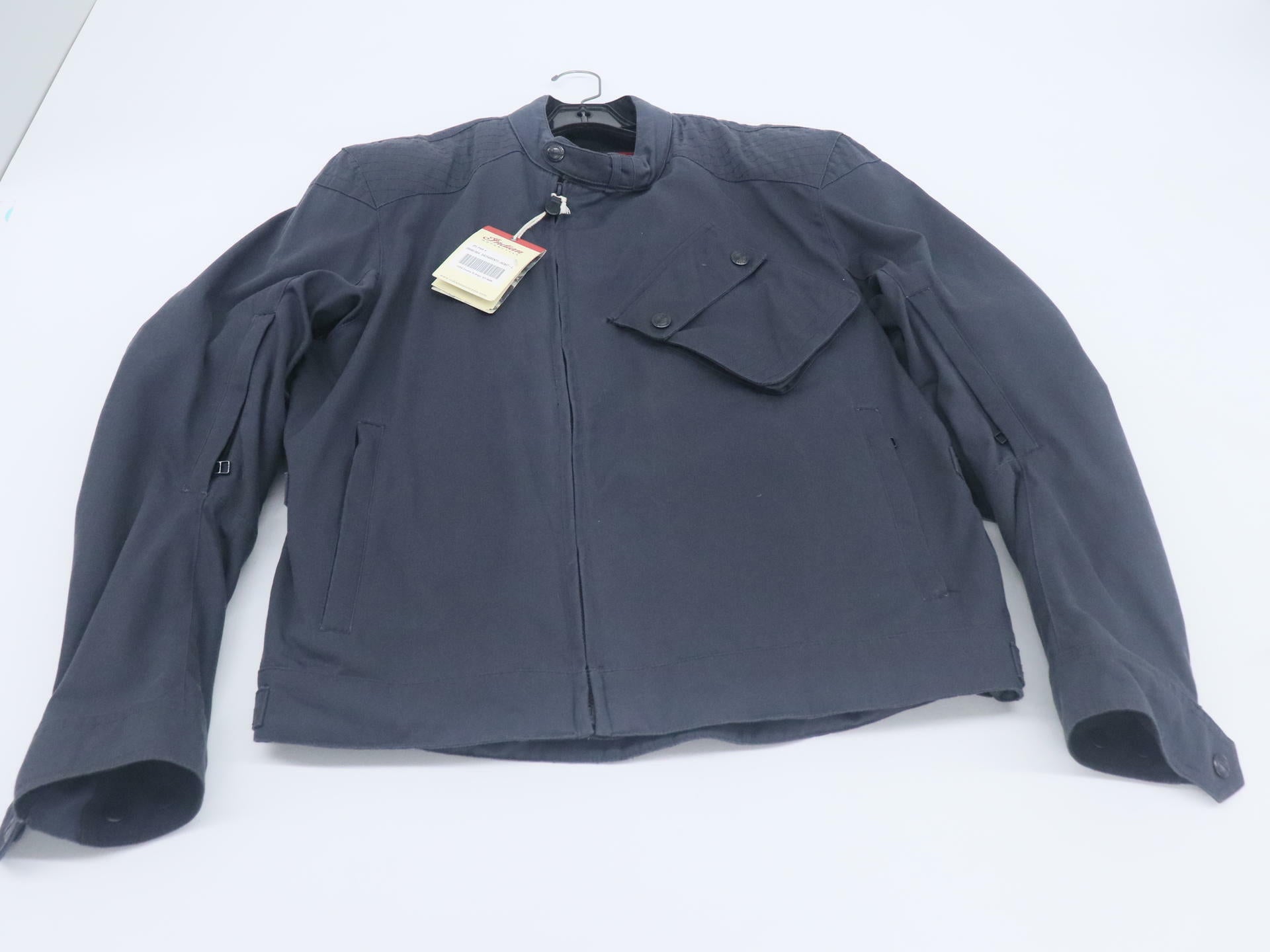Indian Sacramento Motorcycle Jacket Gray Mens Large 286891806 -OPEN BOX