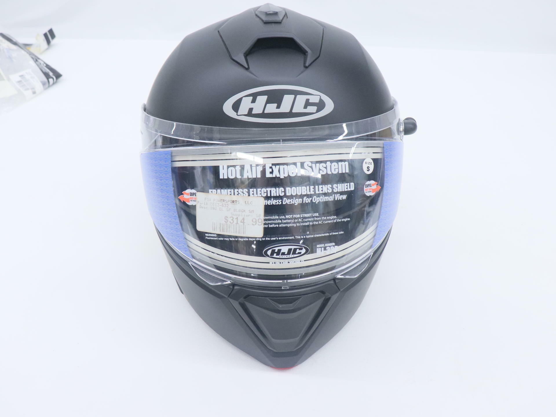 HJC I90 Modular Electric Snowmobile Helmet Adult Small 0613-632 - Open Box