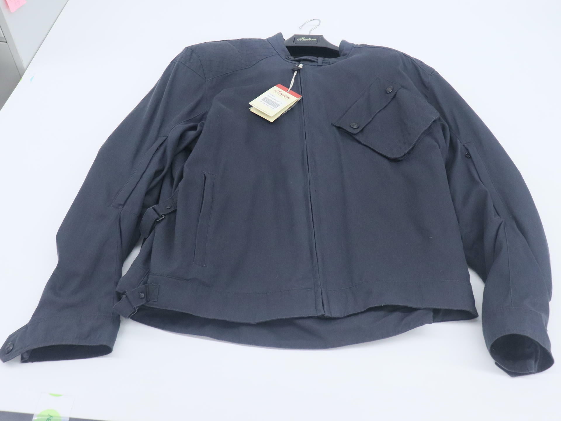 Indian Motorcycle Sacramento Jacket Gray Mens 2XL 286891812 -OPEN BOX