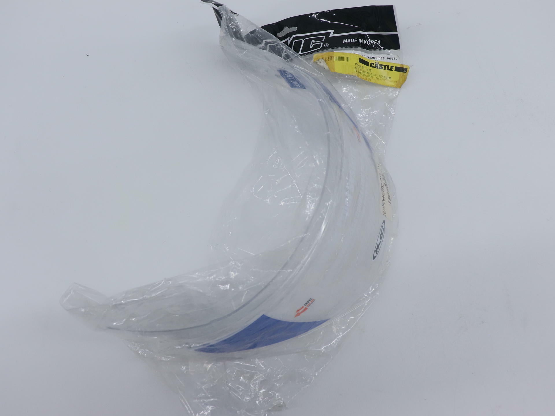 HJC HJ-17 Dual Lens Clear Face Shield Visor Helmet Lens 956-464 - Open Box