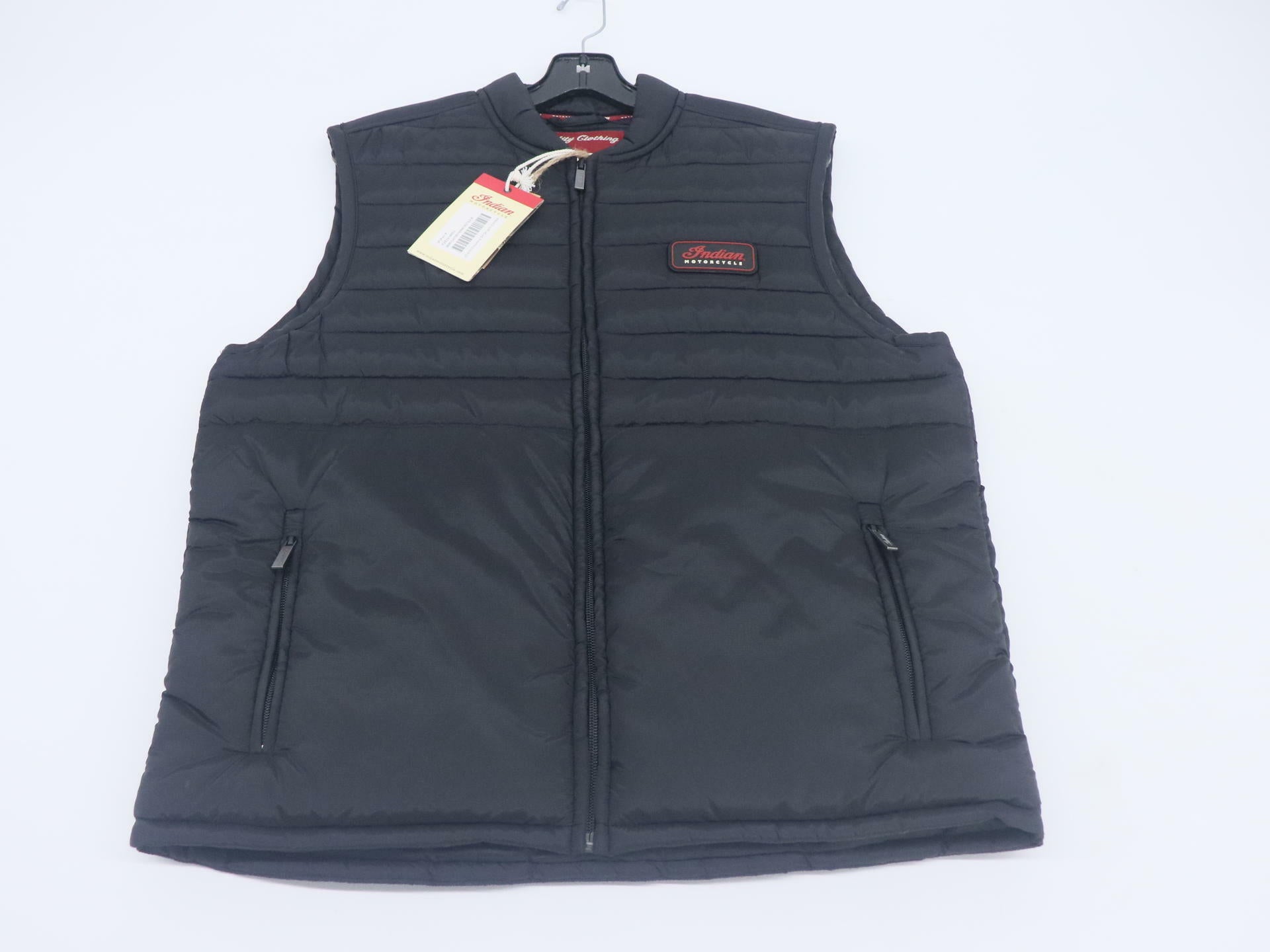 Indian Motorcycle Clayton Thermo Vest Black Mens Medium 283318603 -OPEN BOX