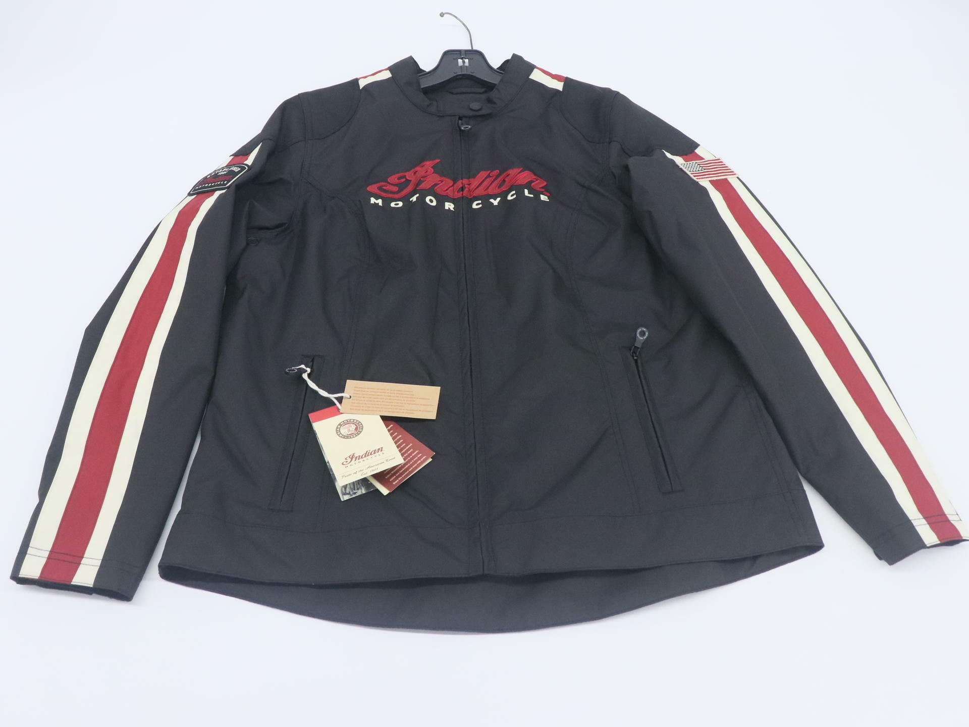 Indian Womens Textile 1901 V2 Retro Motorcycle Jacket L 286095806 -OPEN BOX