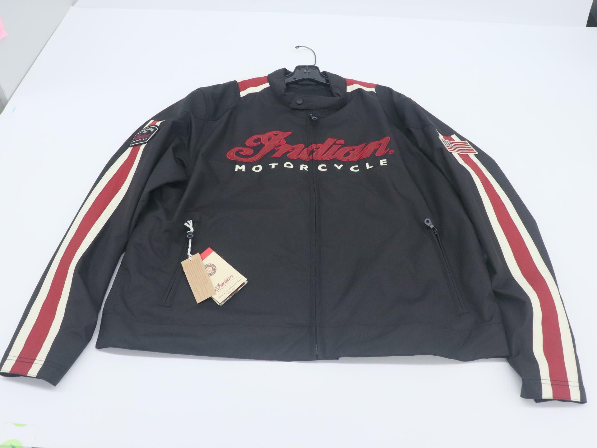 OPEN BOX - Indian Jacket Textile 1901 V2 Retro BLACK - MENS 2XL - 286095712