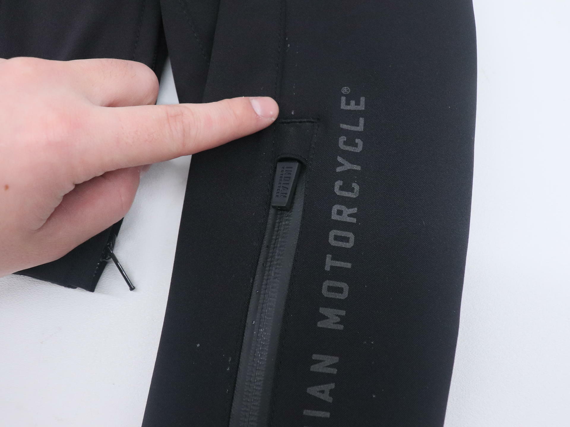 OPEN BOX - Indian Jacket Franklin Motorcycle BLACK - MENS MEDIUM - 283318003