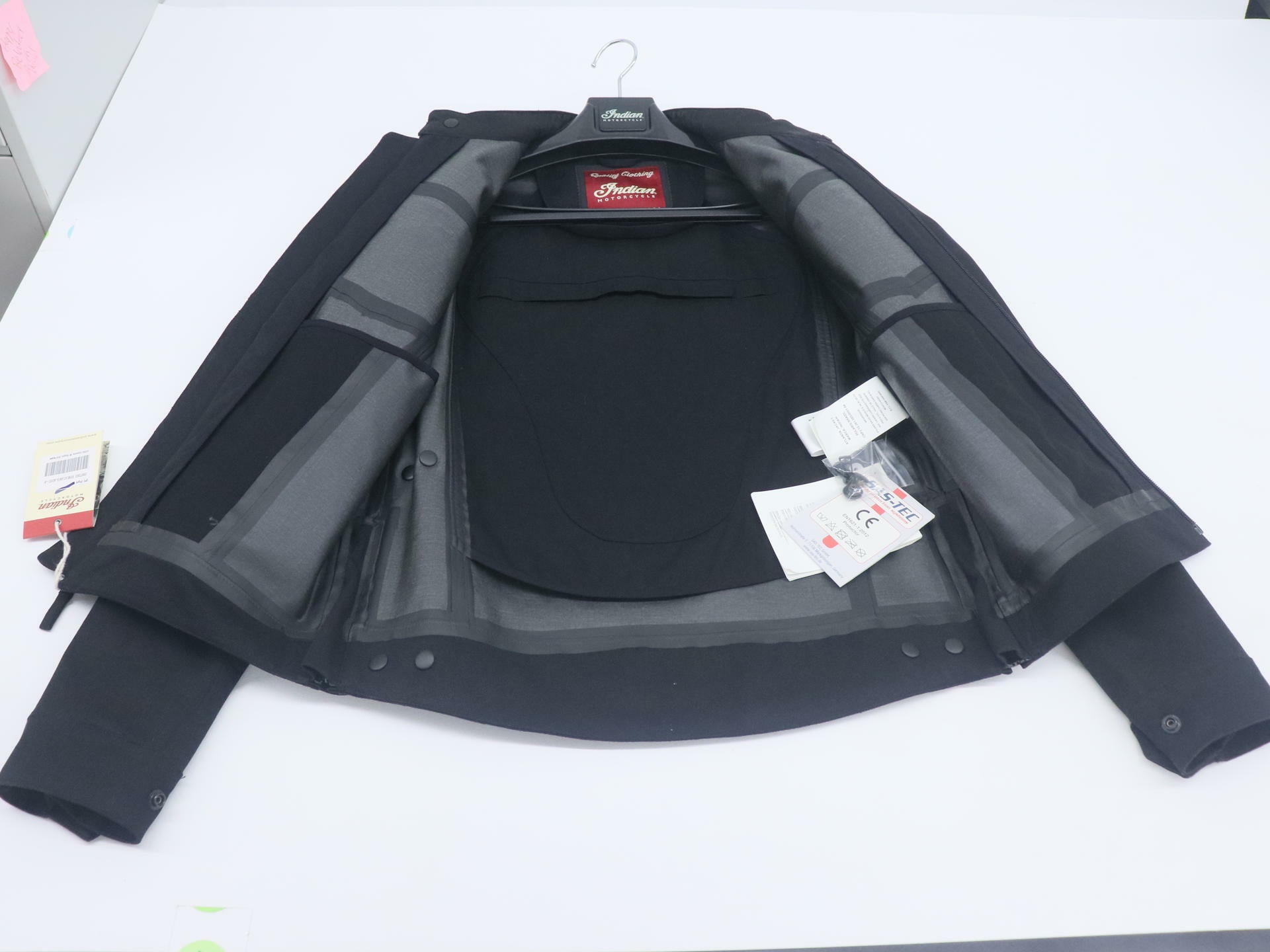 OPEN BOX - Indian Jacket Atlanta Denim Motorcycle BLACK- MENS MEDIUM - 286972603