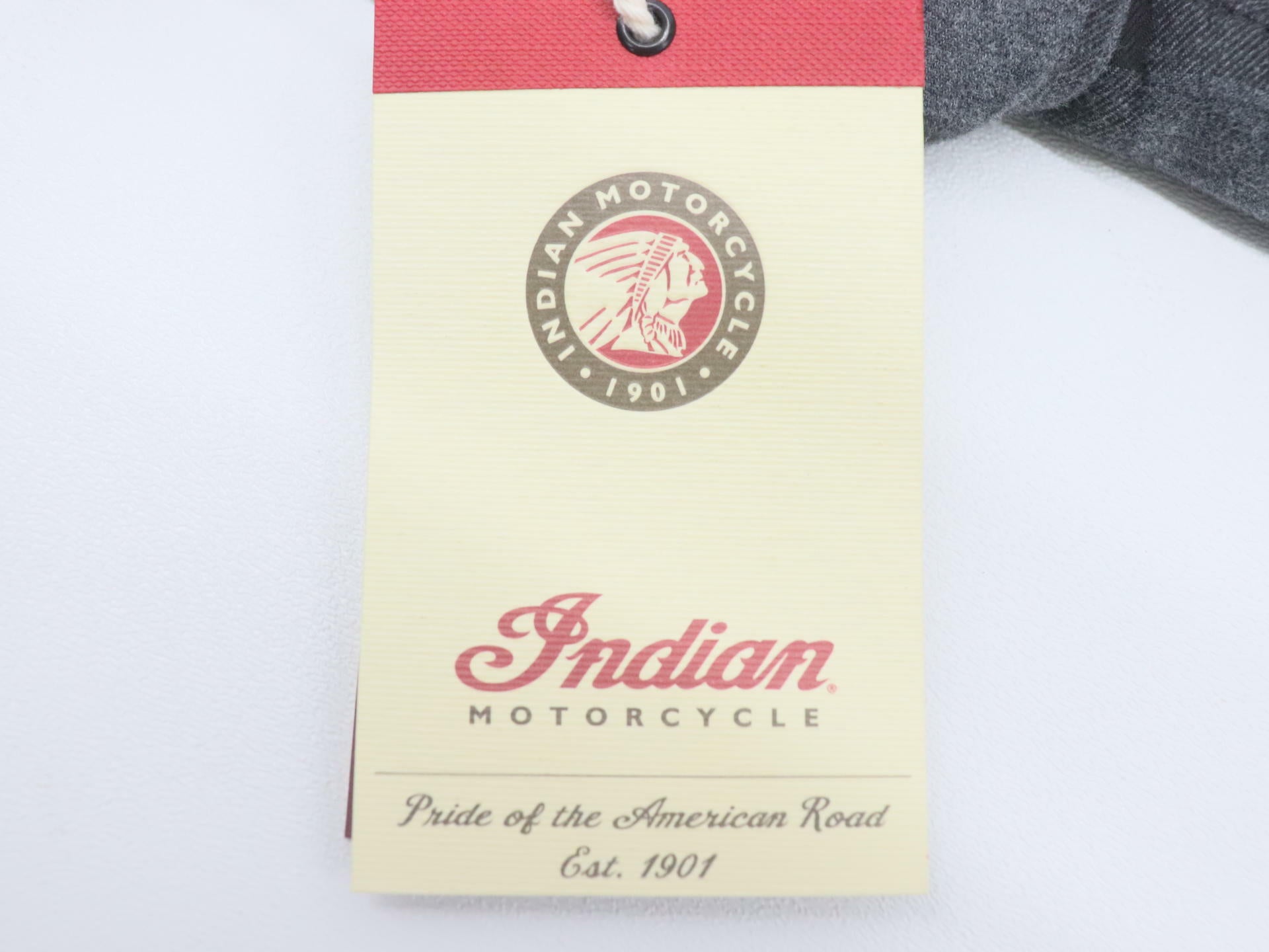 OPEN BOX - Indian Flannel Plaid Shirt Long Sleeve Black- MENS MEDIUM - 283327903