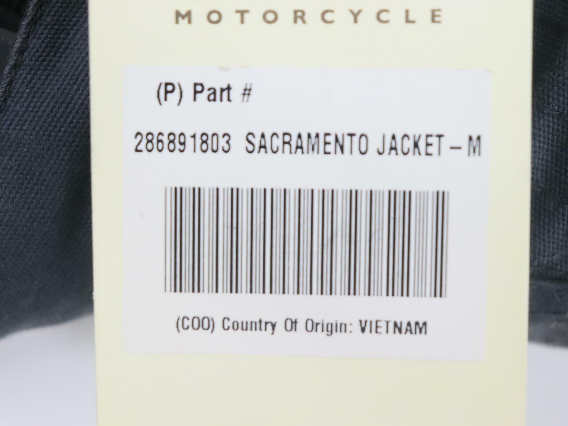 Indian Motorcycle Sacramento Jacket Gray Mens Medium 286891803 -OPEN BOX
