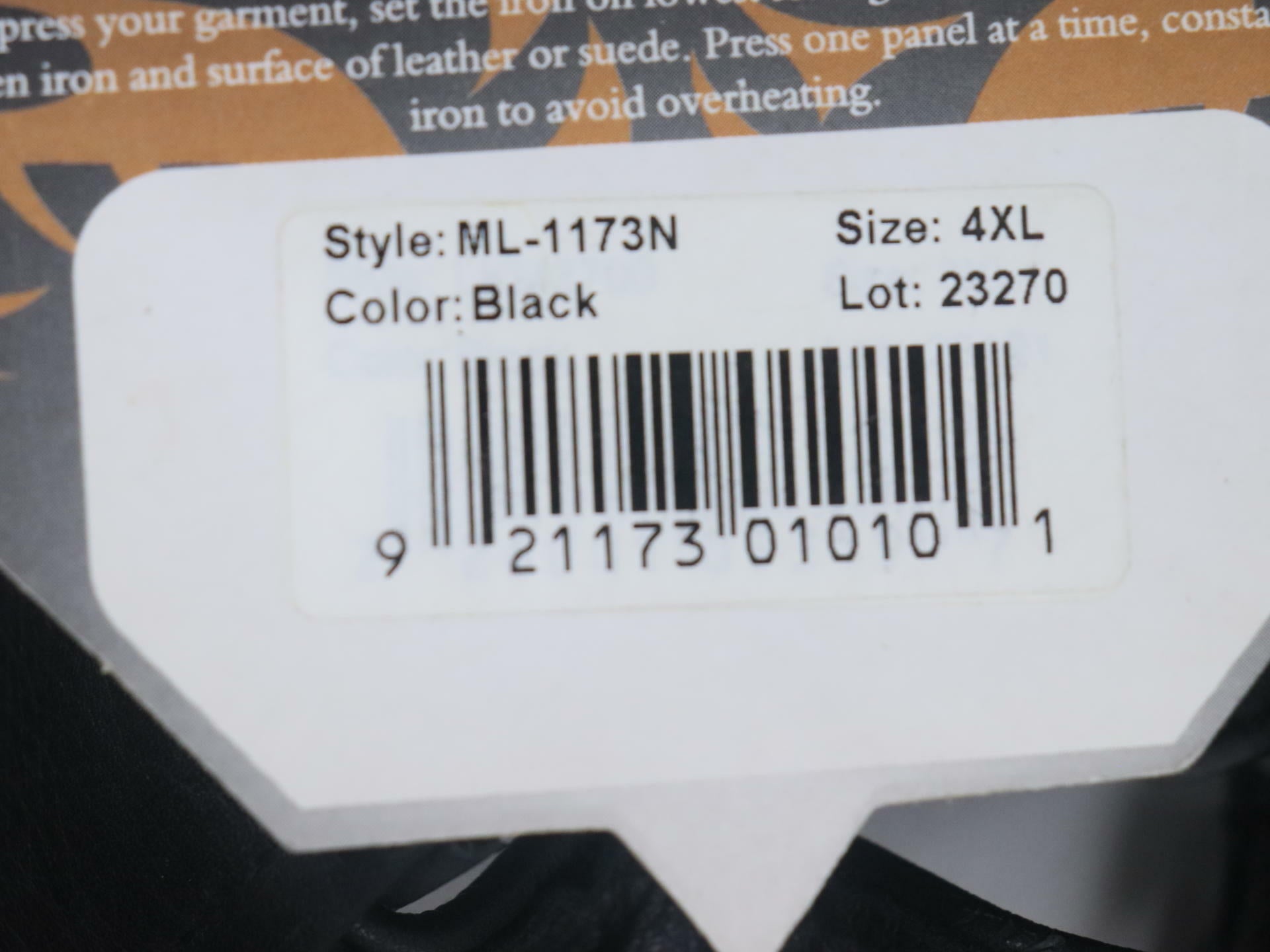 OPEN BOX - Milwaukee Leather Chaps w/Hip Pocket BLACK - WOMENS 4XL - ML1173-4X