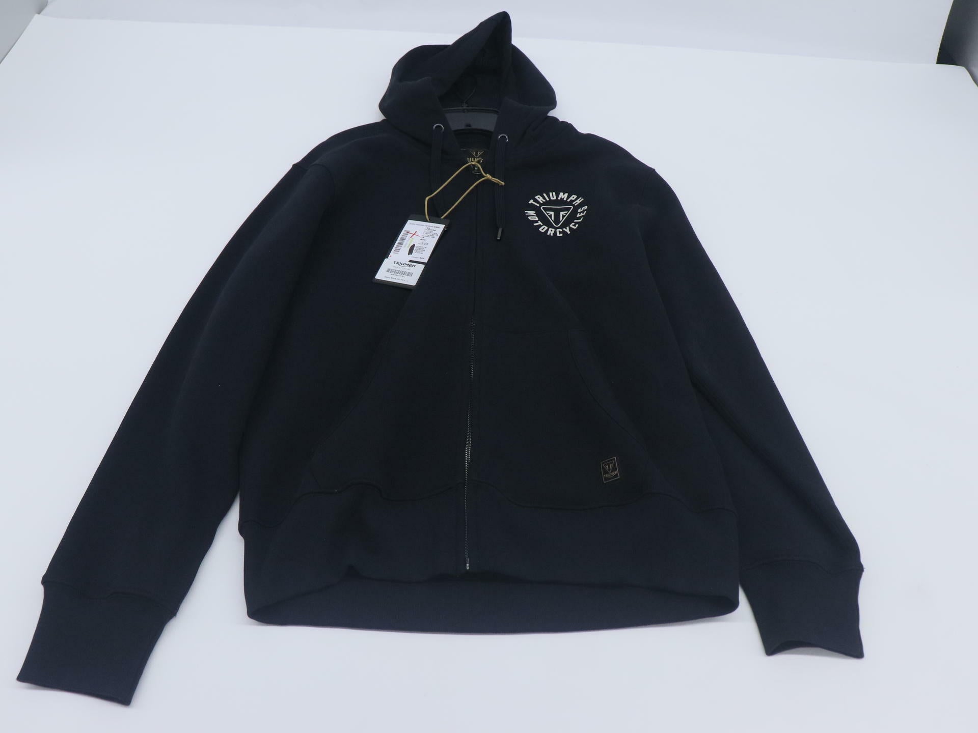 Triumph Zip-Up Hoodie Digby Sweatshirt - MENS LARGE - MSWS21015-L - Open Box