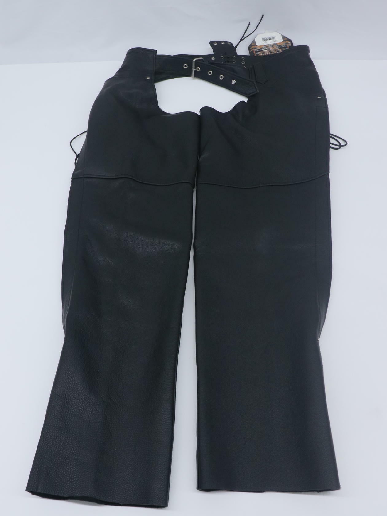 OPEN BOX - Milwaukee Leather Chaps w/Hip Pocket BLACK - WOMENS 4XL - ML1173-4X