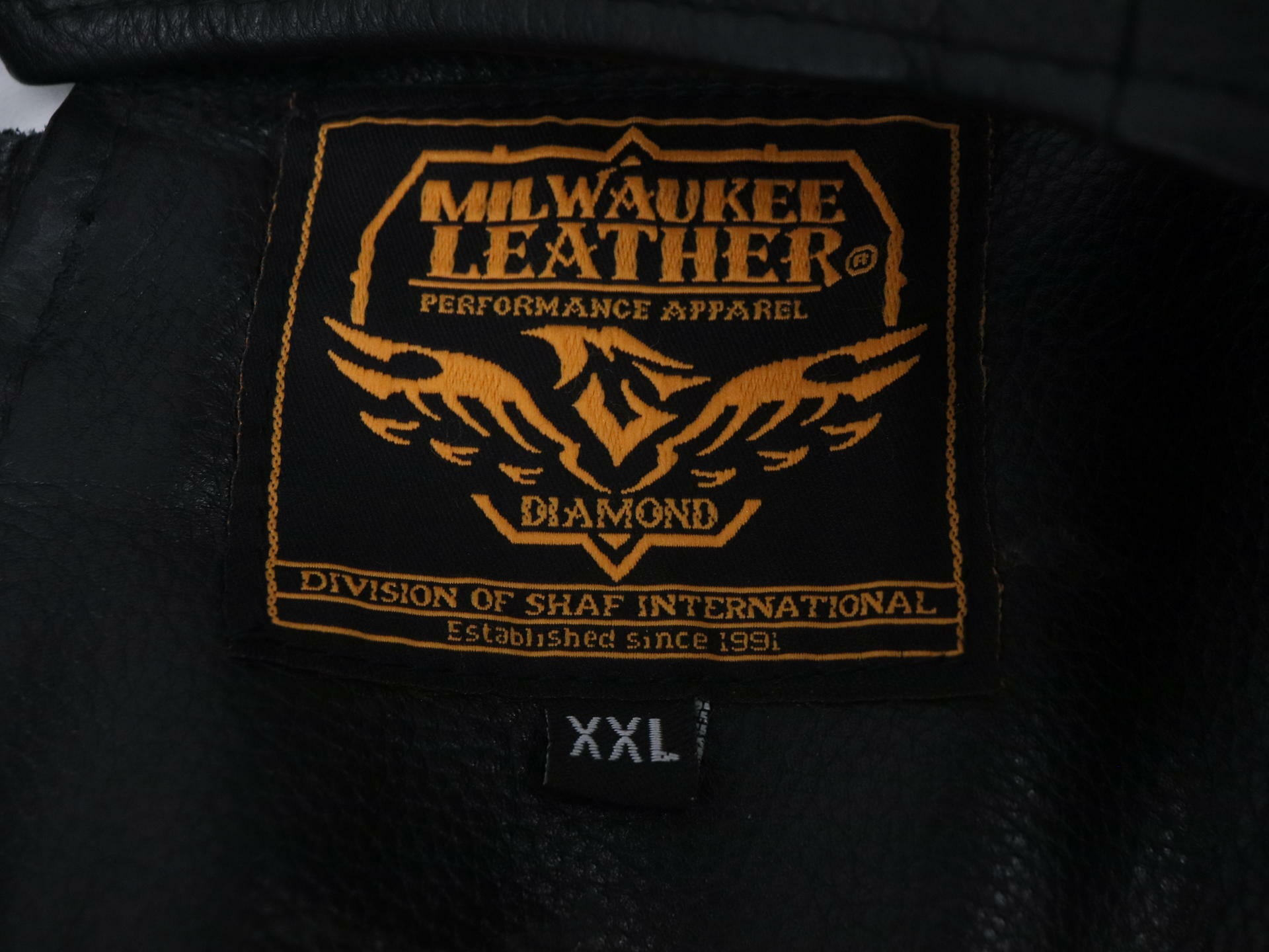 Milwaukee Leather Women's Black Chaps w/ Hip Pocket 2XL ML1173-2XL - Open Box