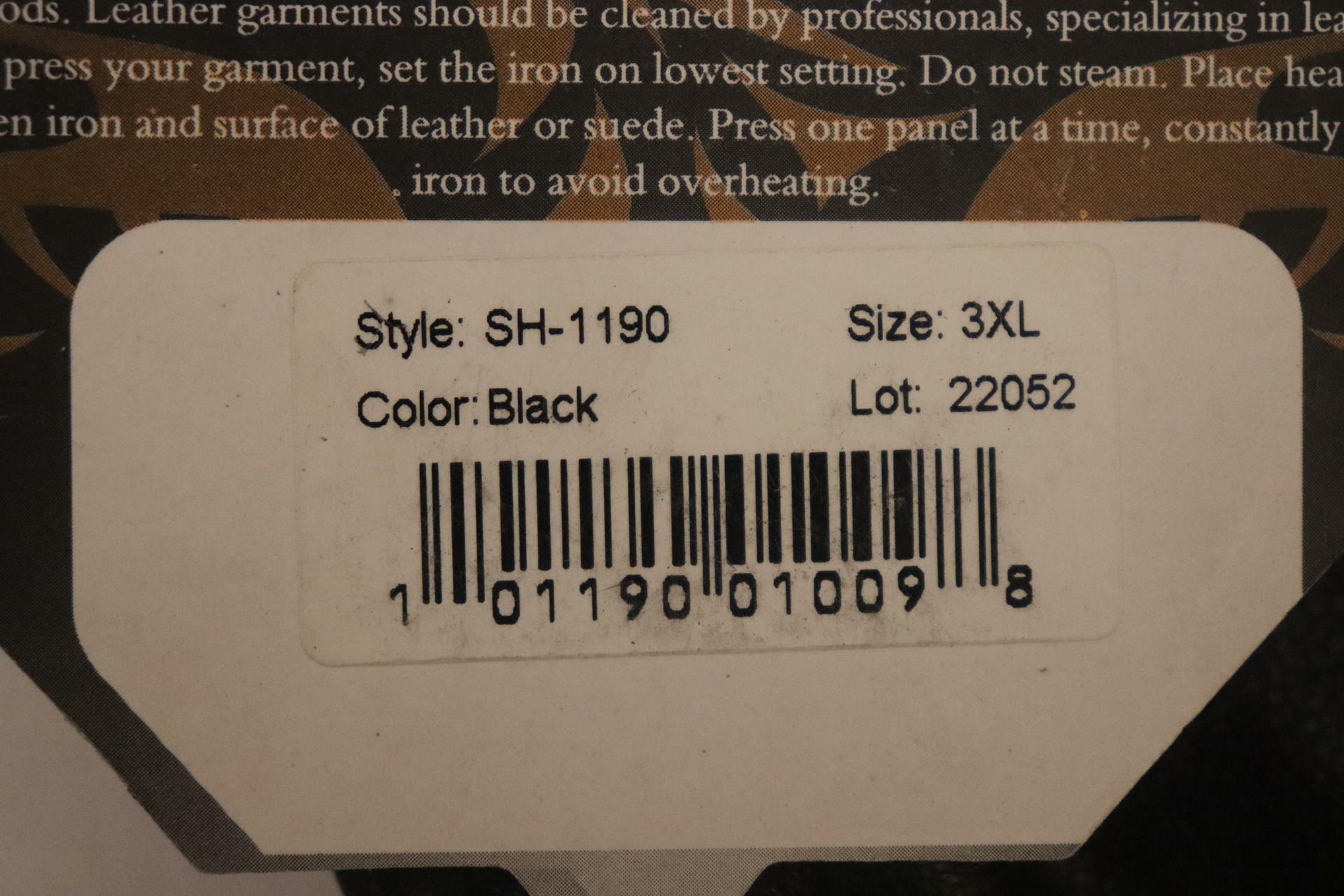 Milwaukee Leather Men's King Chaps Thigh Pockets 3XL SH1190-3X - Open Box