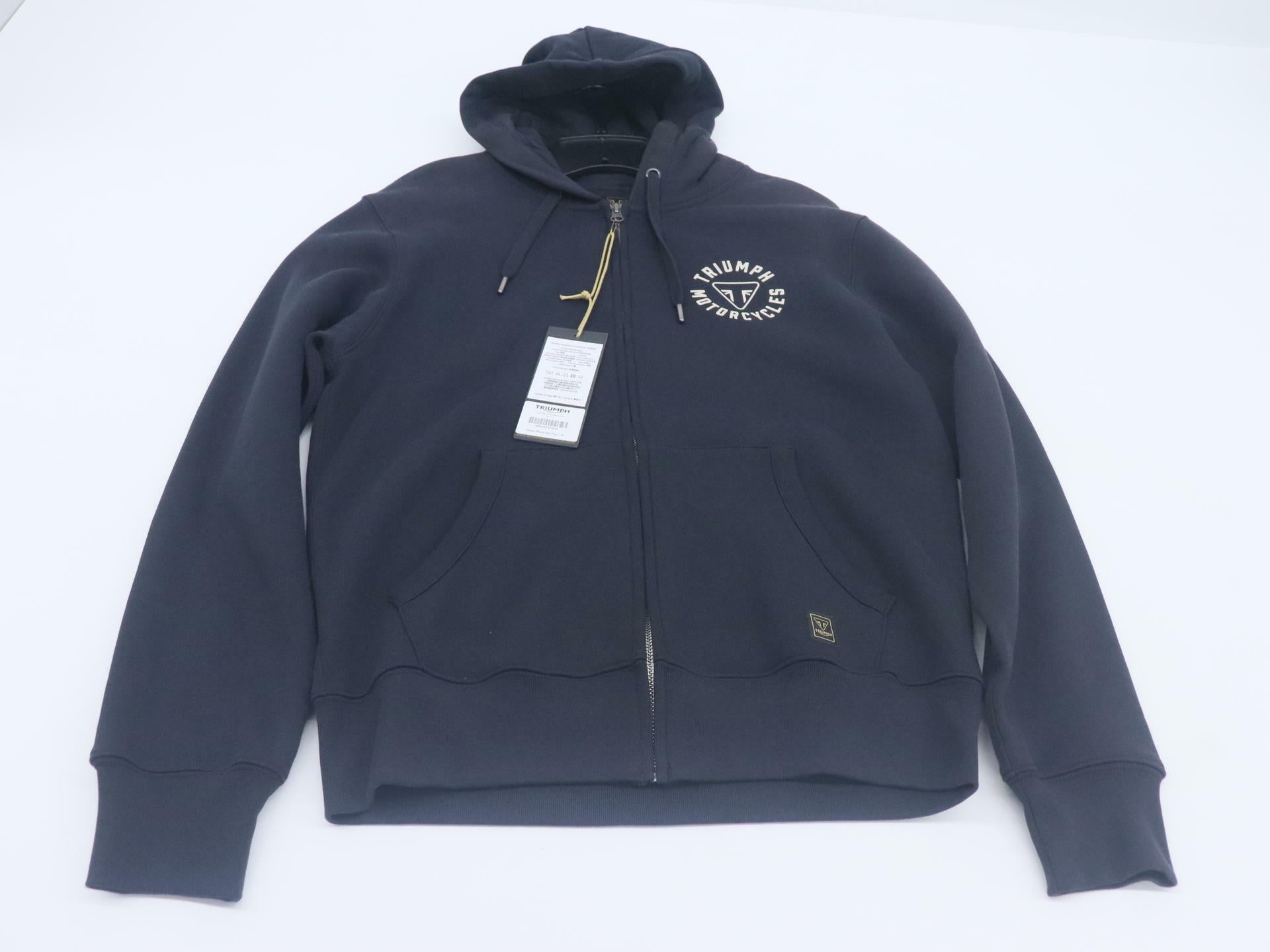 Triumph Digby Zip-Up Hoodie Sweatshirt Mens Medium MSWS21015-M -OPEN BOX
