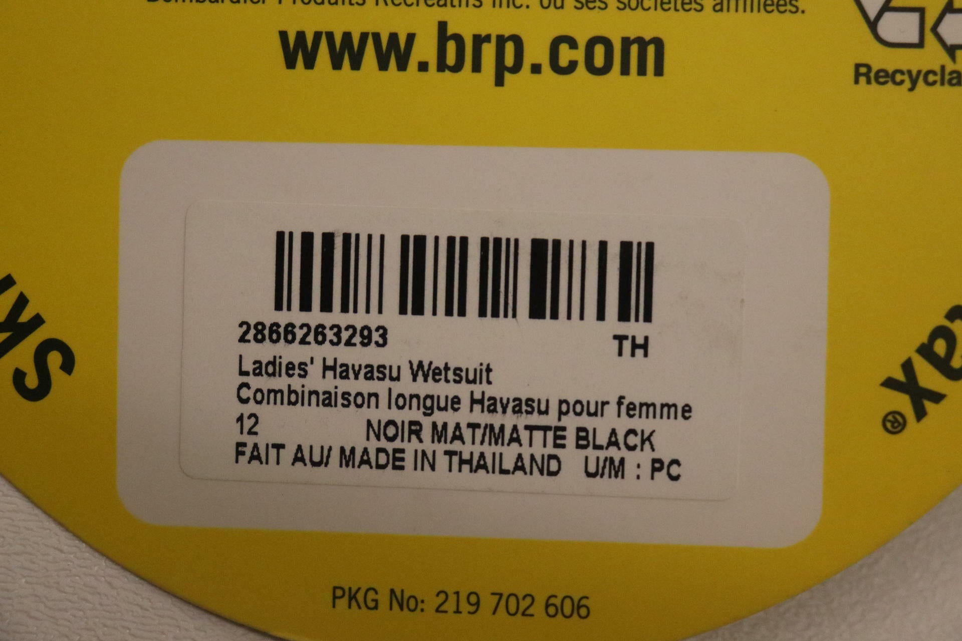 OPEN BOX - Sea-Doo Havasu Wetsuit Sleeveless Neoprene - Womens sz12 - 2866263293