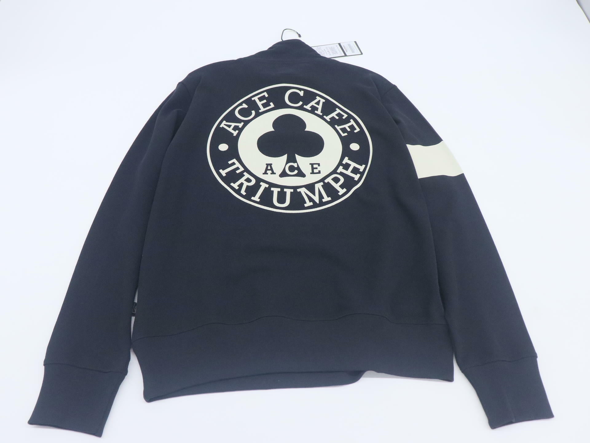 Triumph Ace Cafe Womens XL Quarter Zip Sweatshirt MSWS23805-XL -OPEN BOX