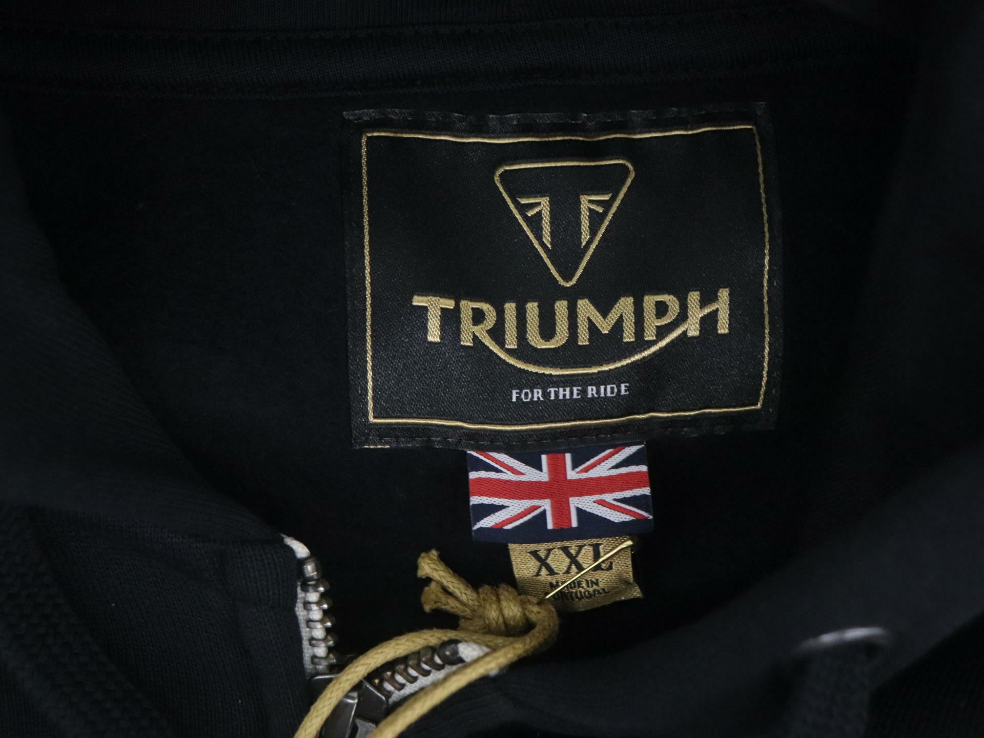 Triumph Zip-Up Hoodie Digby Sweatshirt - MENS 2XL - MSWS21015-XXL - Open Box