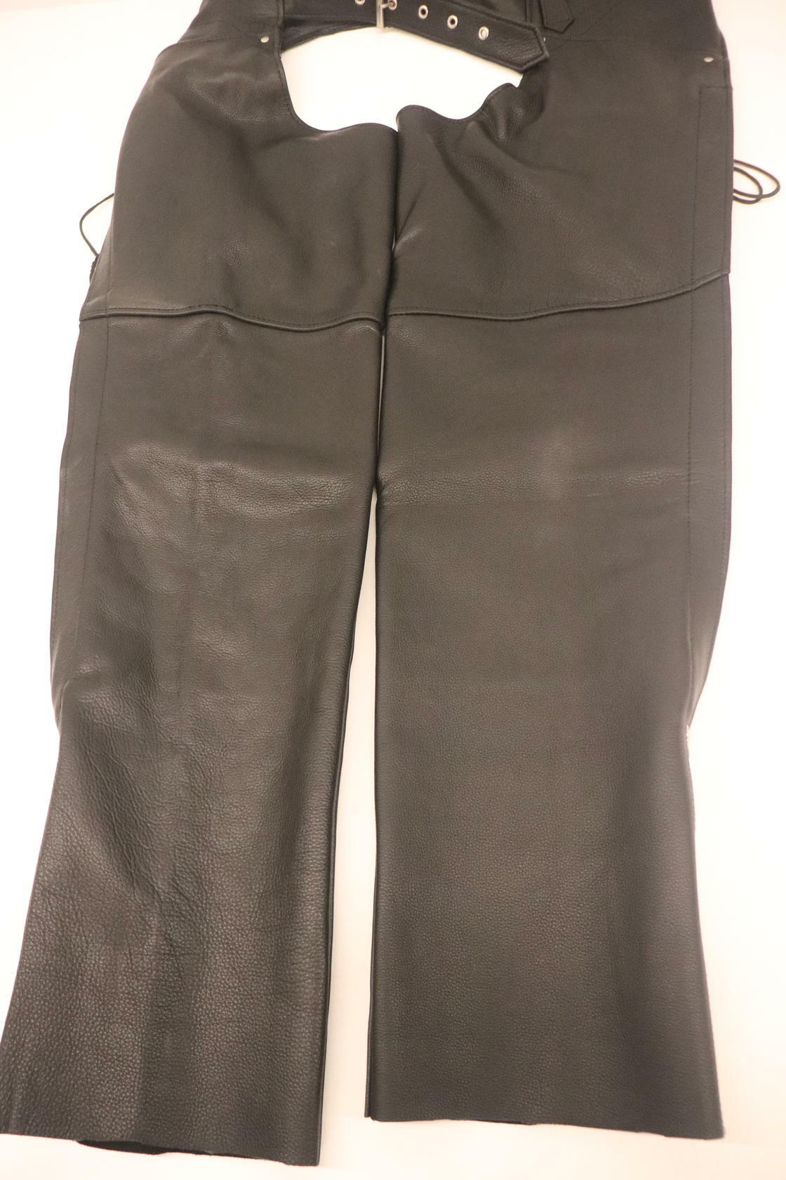 OPEN BOX - Milwaukee Leather Chaps w/Hip Pocket BLACK - WOMENS 4XL - ML1173-4X
