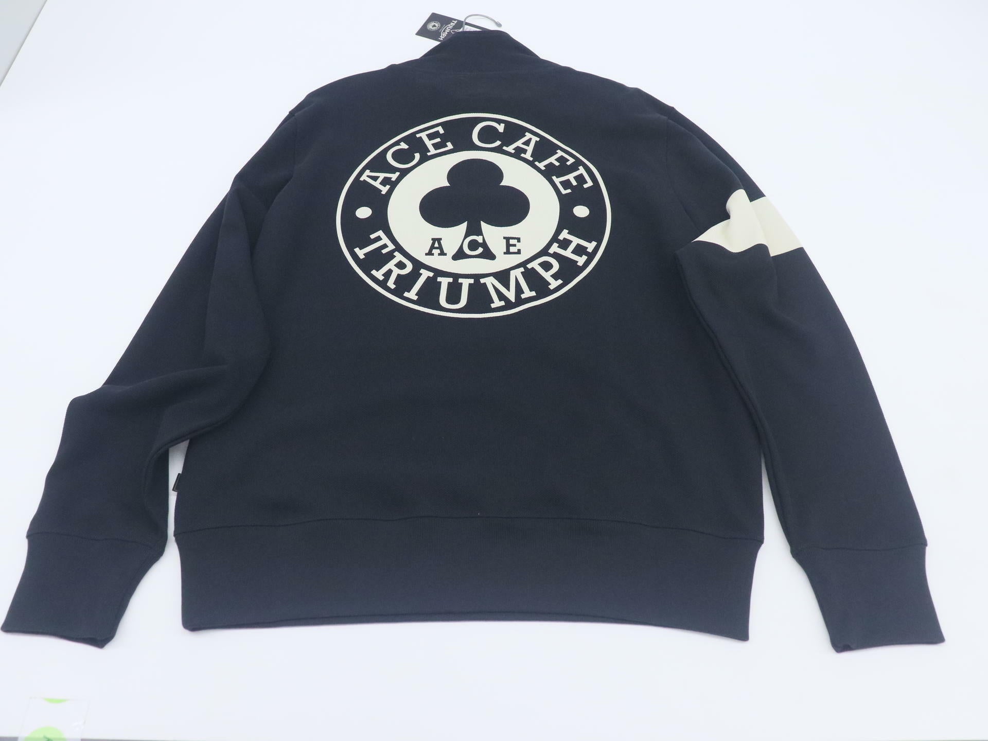 OPEN BOX - Triumph Quarter Zip Sweatshirt Ace Cafe- WOMENS 2XL - MSWS23805-XXL