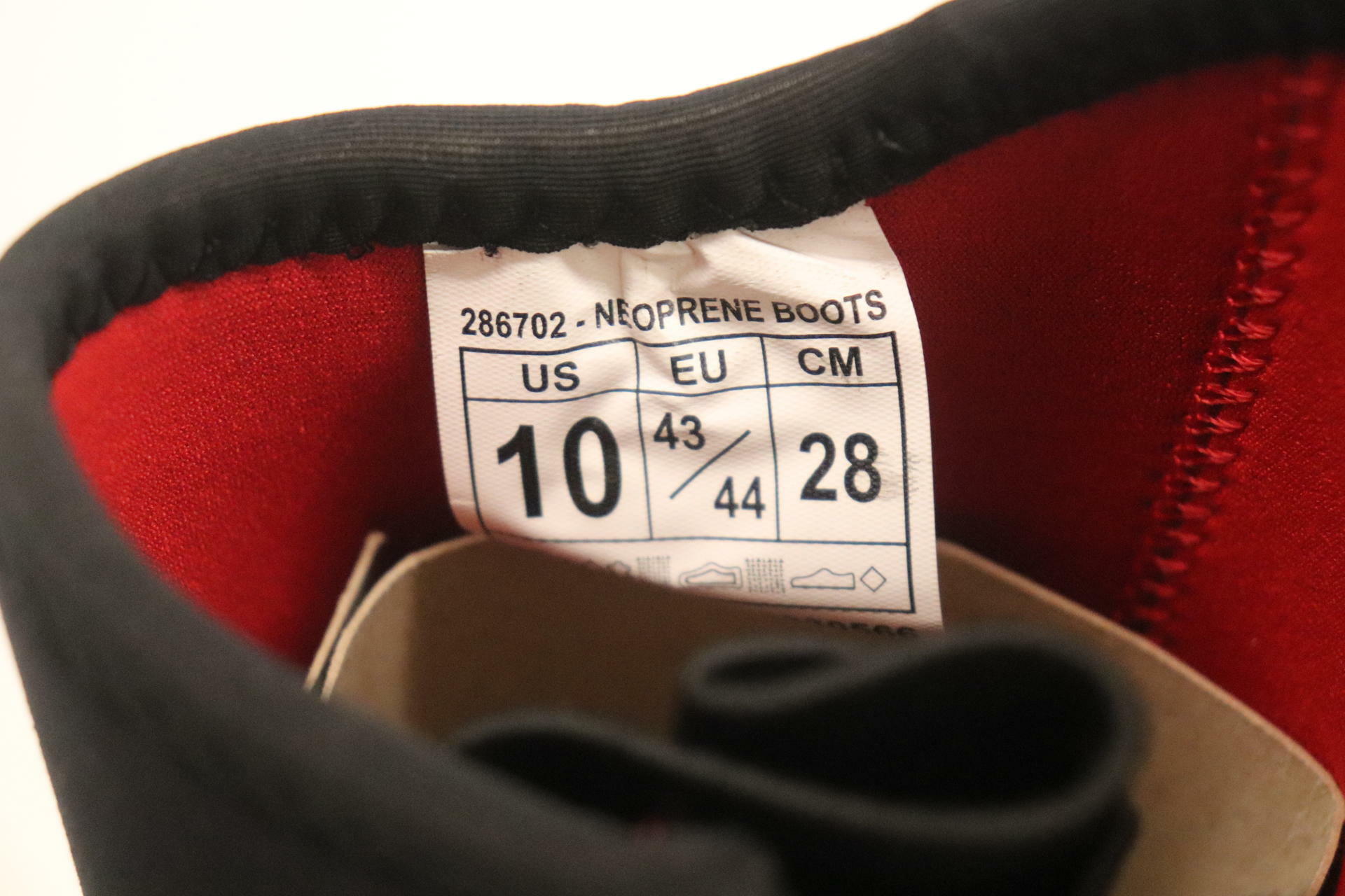 OPEN BOX - Sea-Doo Neoprene Booties Water Shoe - Unisex ADULT sz10 - 2867023090