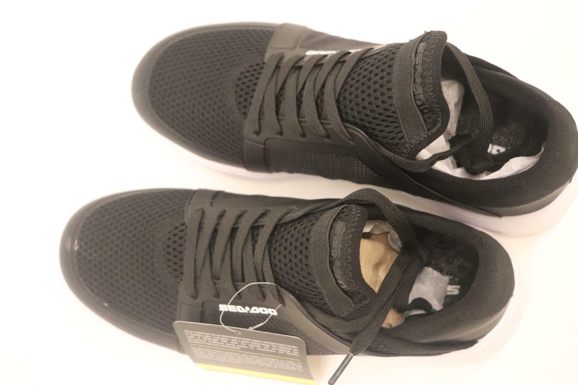 Sea-Doo Unisex Water Shoes Black Size 8 PWC Jet Ski 4442592890 - Open Box