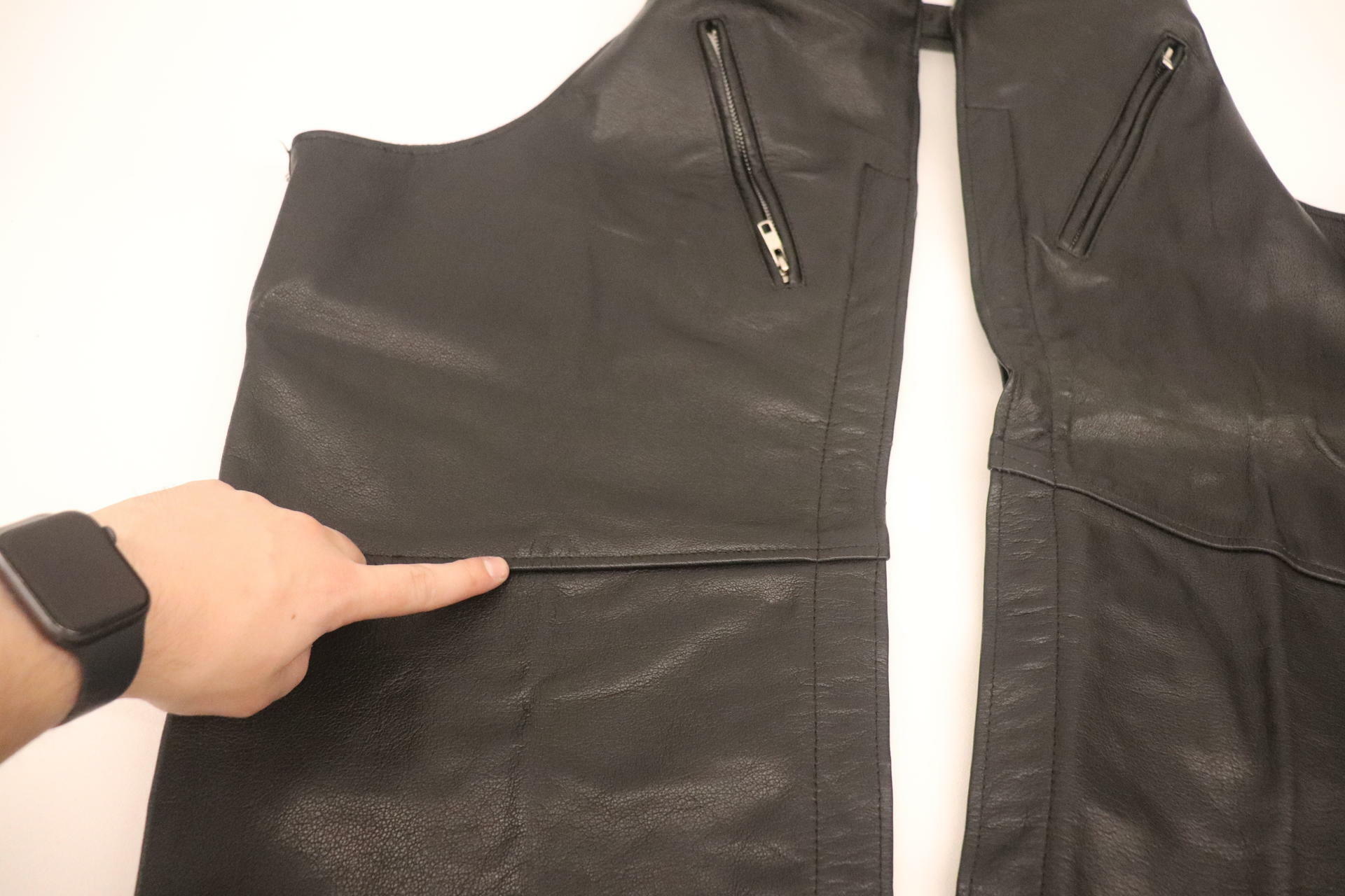 Milwaukee Leather Men's King Chaps Thigh Pockets 3XL SH1190-3X - Open Box