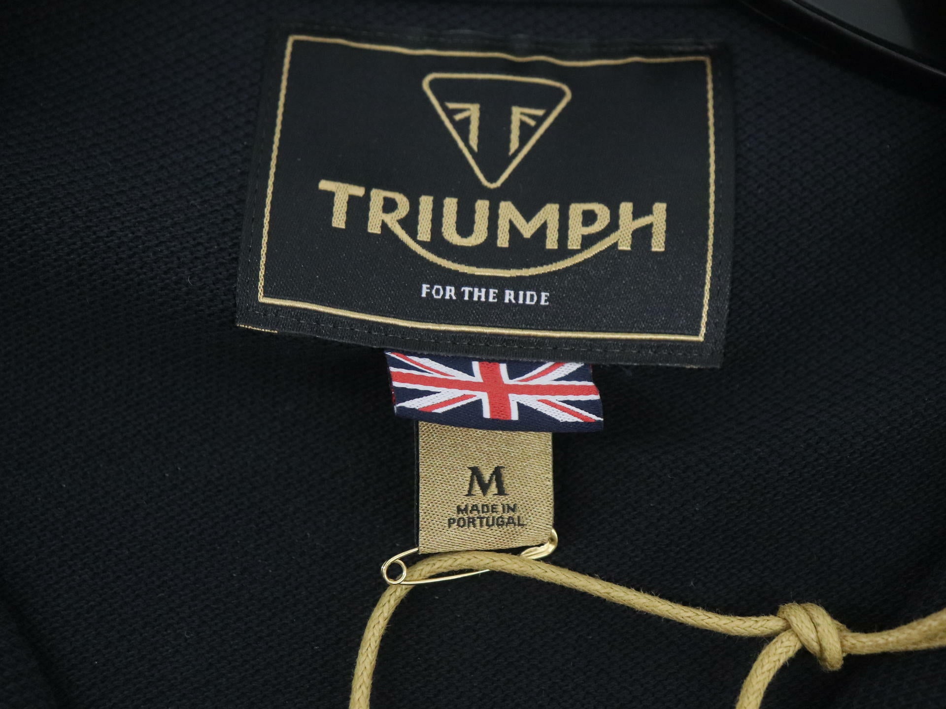 Triumph Ace Cafe Women's Quarter Zip Sweatshirt Medium MSWS23805-M -OPEN BOX