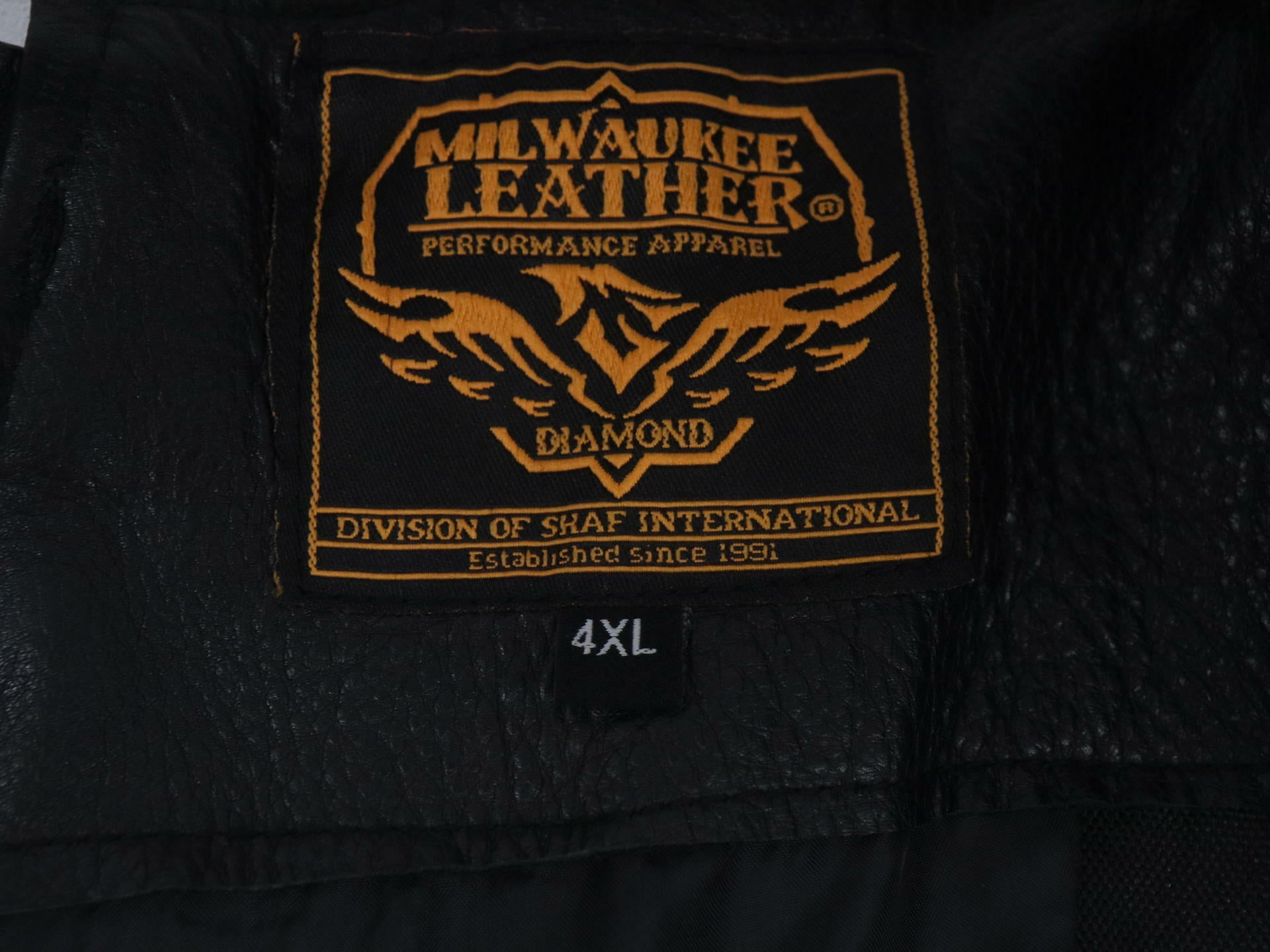 OPEN BOX - Milwaukee Leather Chaps w/Hip Pocket BLACK - WOMENS 4XL - ML1173-4X