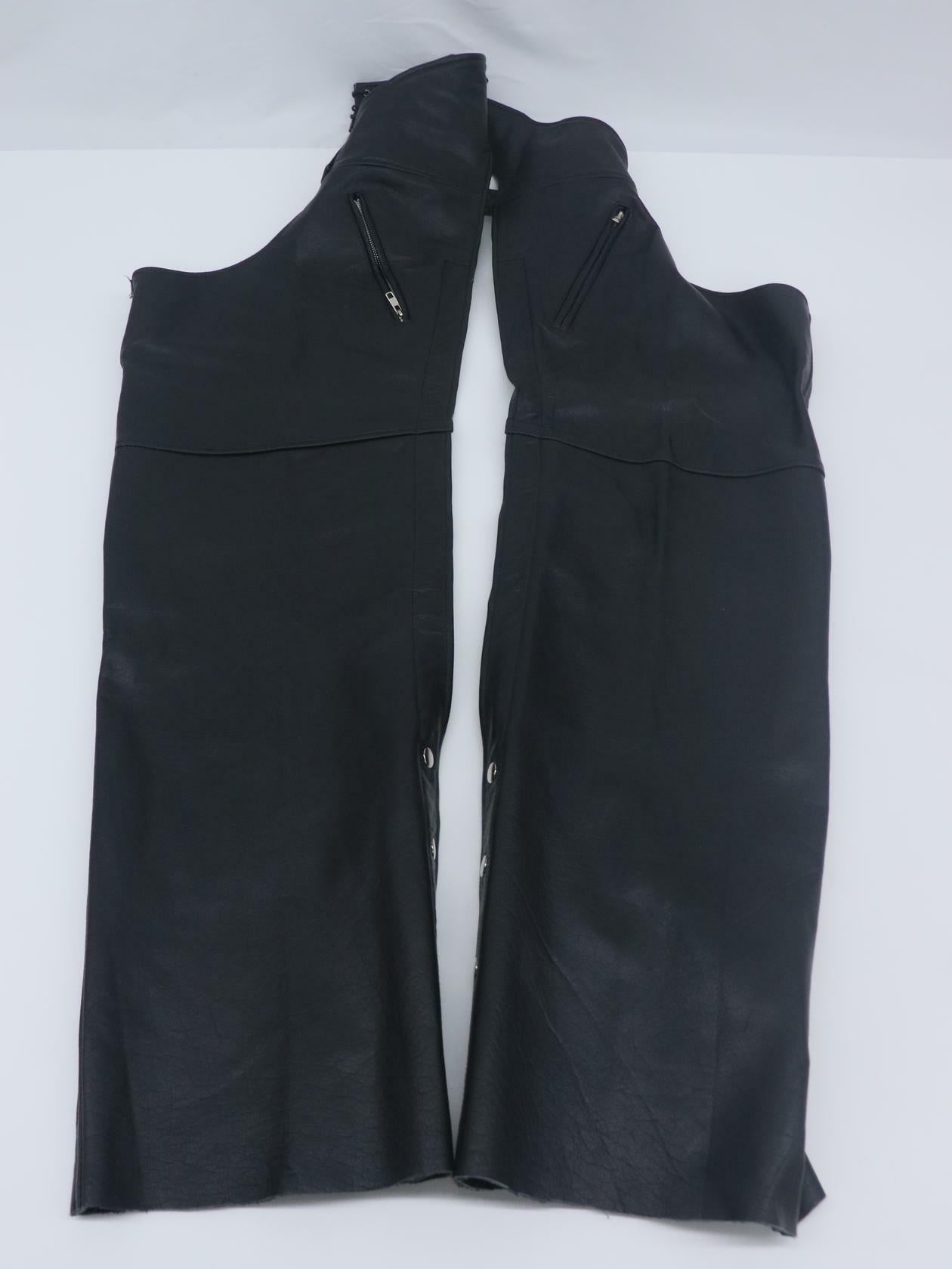 Milwaukee Leather Men's King Chaps Thigh Pockets 3XL SH1190-3X - Open Box