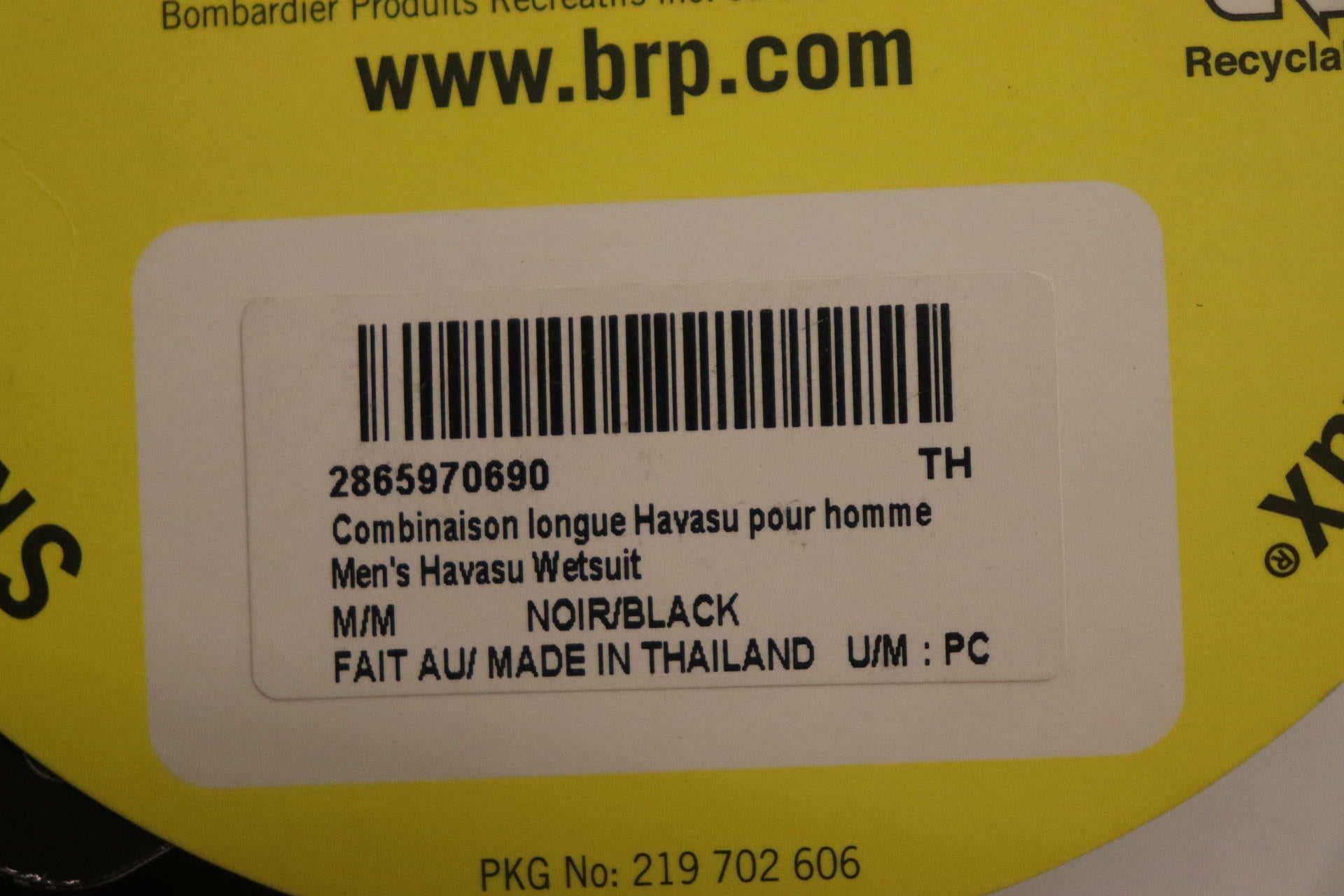 OPEN BOX - Sea-Doo Havasu Wetsuit Sleeveless Neoprene - MENS MEDIUM - 2865970690