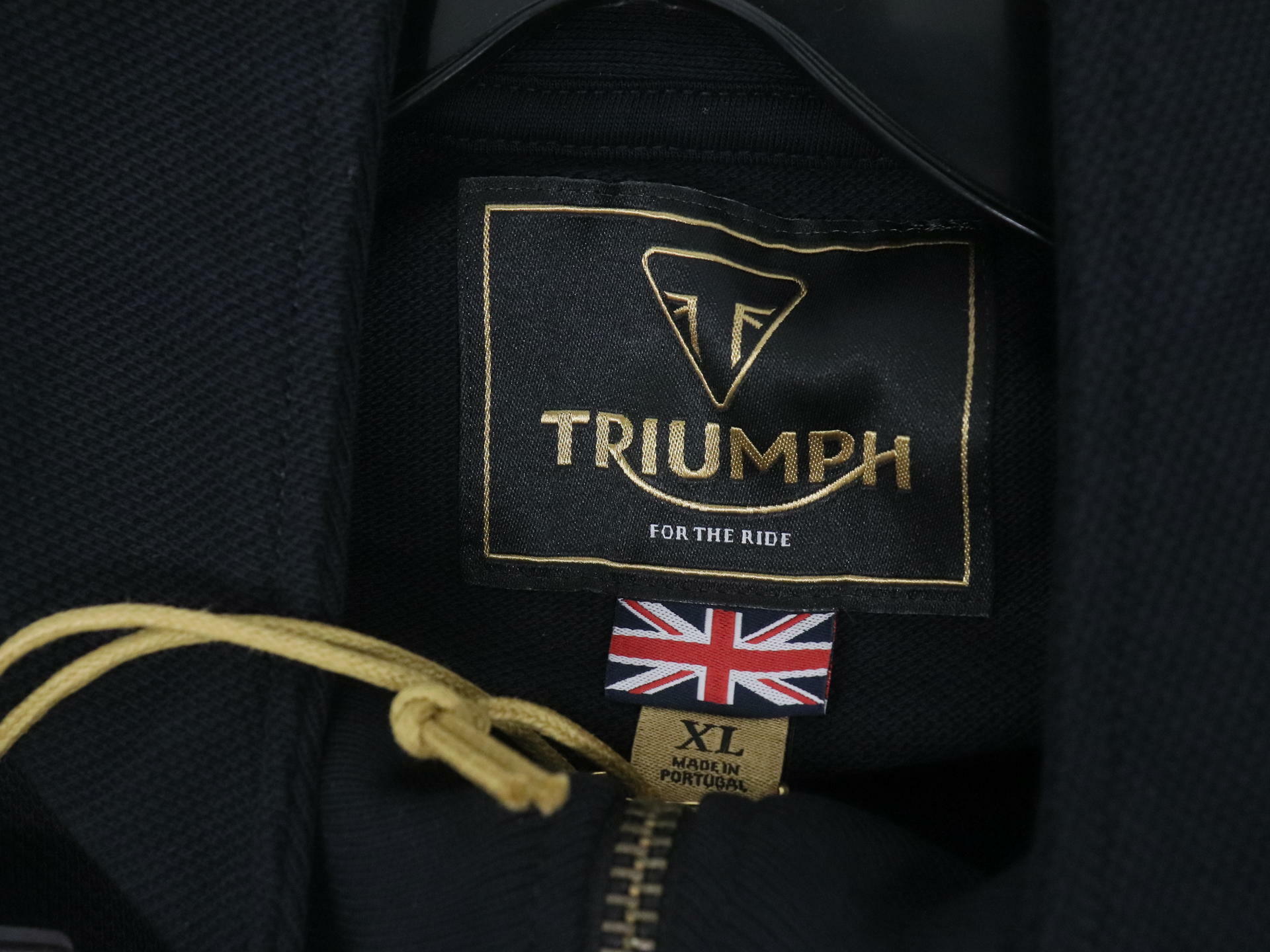 OPEN BOX - Triumph Quarter Zip Sweatshirt Ace Cafe- WOMENS XL - MSWS23805-XL