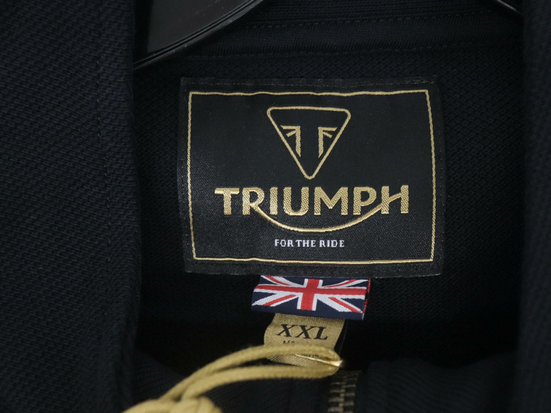 OPEN BOX - Triumph Quarter Zip Sweatshirt Ace Cafe- WOMENS 2XL - MSWS23805-XXL