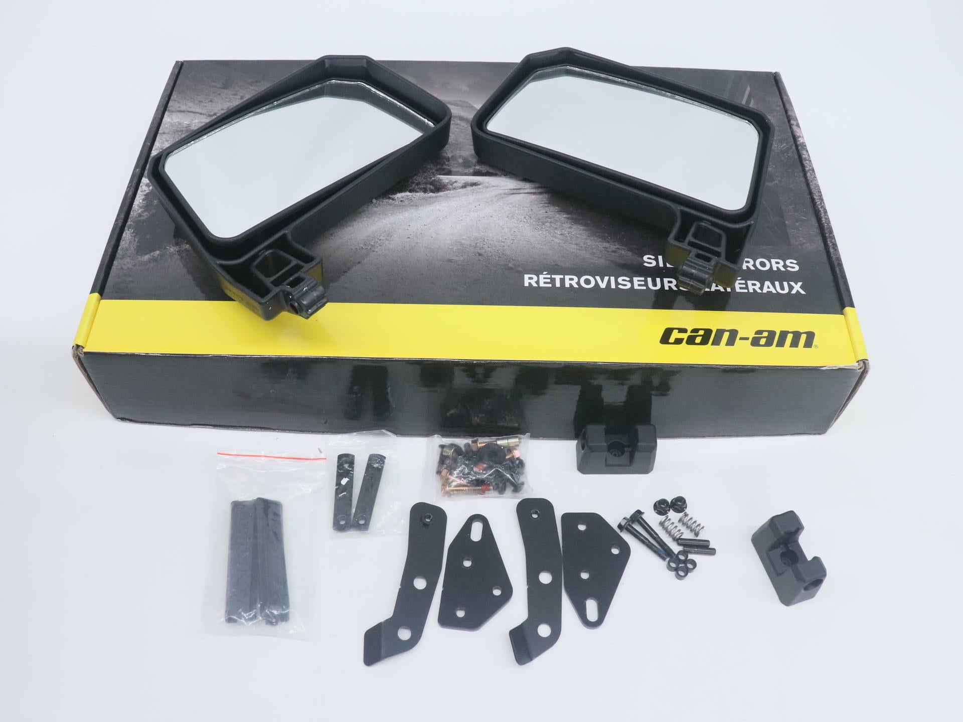 OPEN BOX - OEM Can-AM BRP Side Mirror Rearview L & R Side - Defender - 715008100
