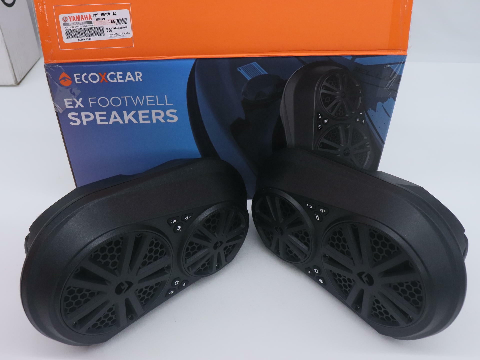 OPEN BOX - OEM Yamaha Footwell Audio Speaker Kit EX JetBlaster - F3Y-H81C0-S0-00