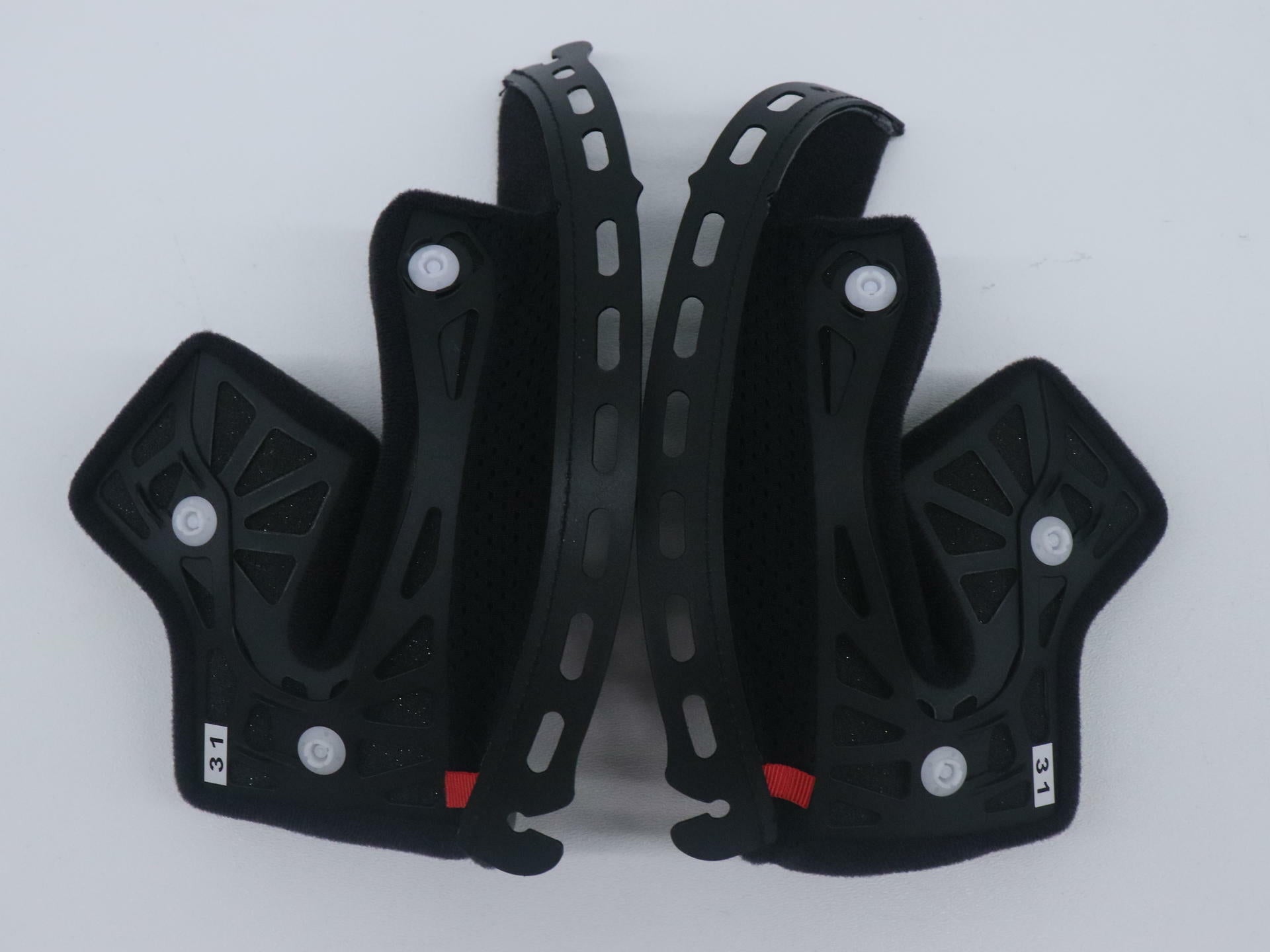 Shoei Cheek Pads Set 31mm - RF-SR Helmets - 0207400531 - Open Box