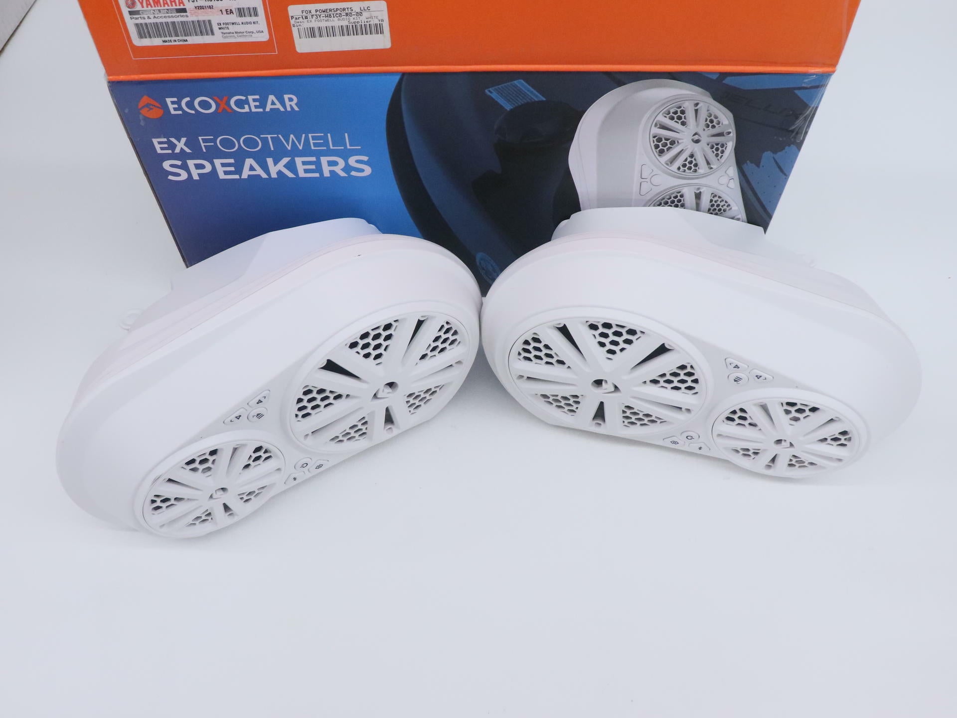 OPEN BOX - OEM Yamaha EX Footwell Audio Speaker Kit JetBlaster - F3Y-H81C0-R0-00