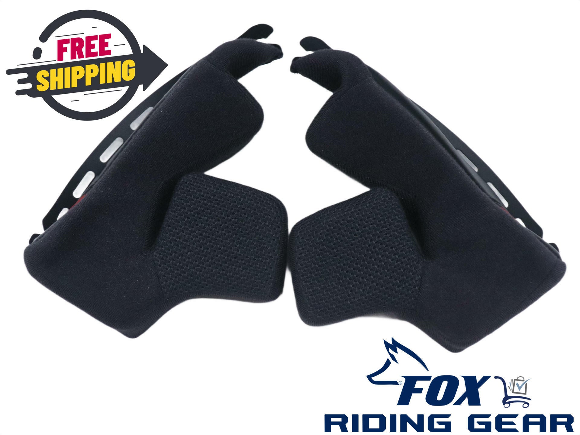 OPEN BOX - Shoei Cheek Pads Set 39mm - Hornet X2 Helmets - 0224400539