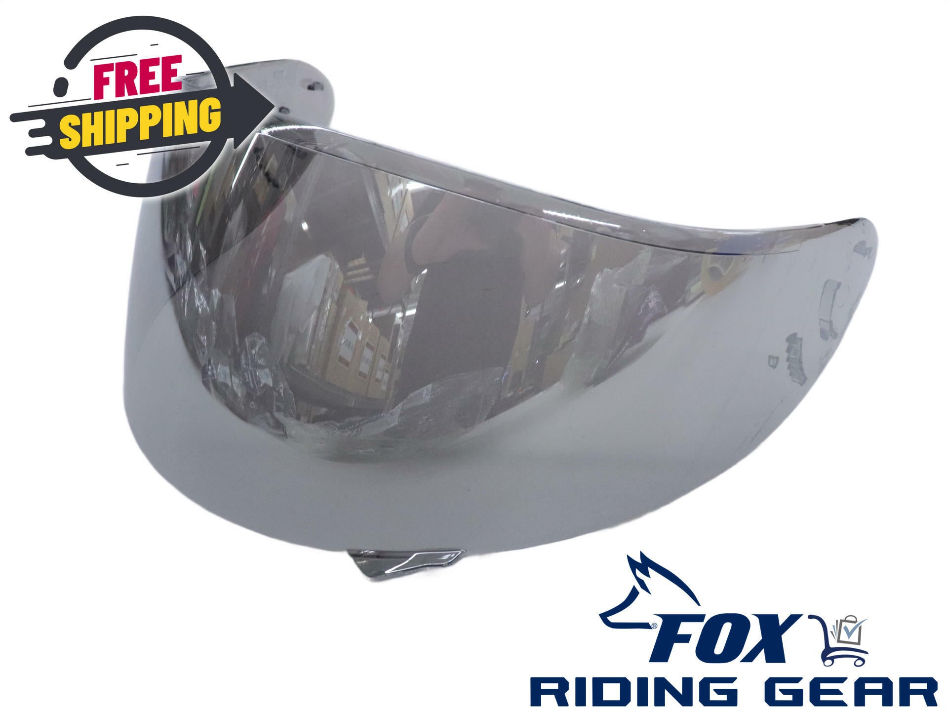 OPEN BOX - Shoei Face Shield Visor Lens - CW-1 Spectra CHROME - 0213920700