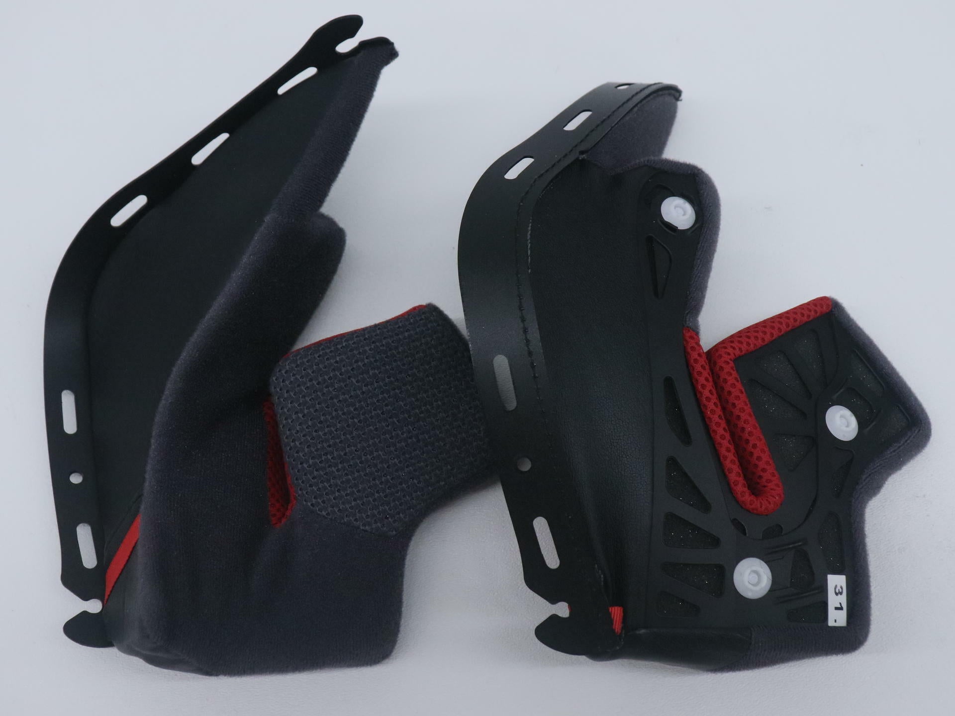 Shoei Cheek Pads Set 31mm - RF-1200 Helmets - 0209400531 - Open Box