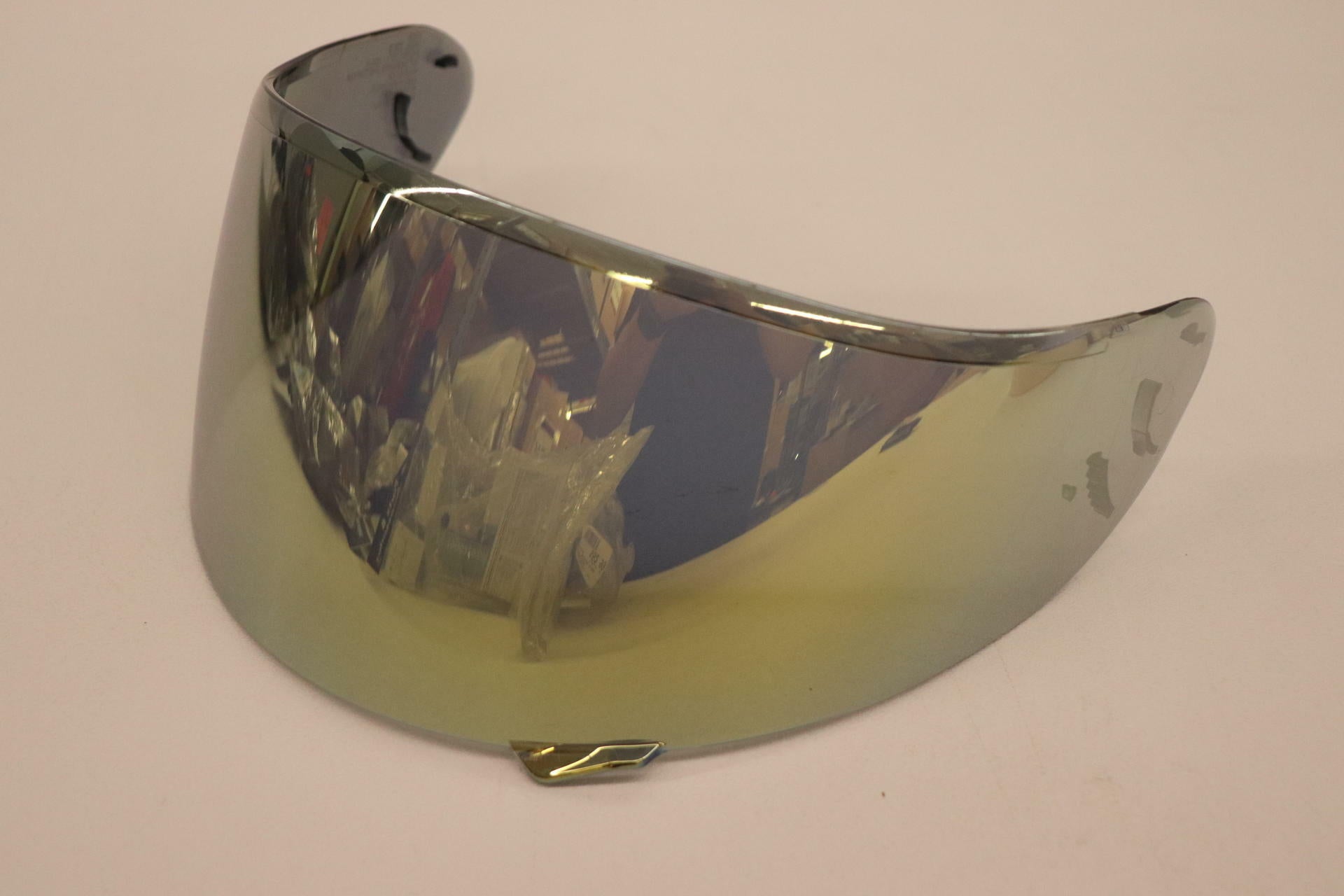 Shoei Face Shield Visor Lens - CW-1 SPECTRA GOLD MIRROR - 0213921300 - Open Box