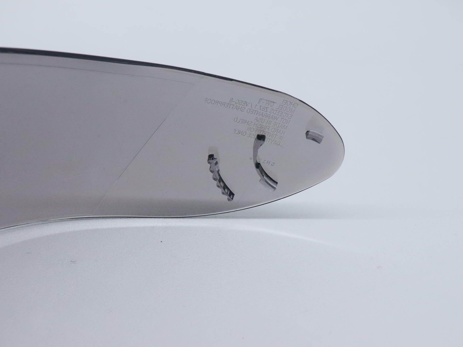 Shoei Face Shield Visor Lens - CW-1 Spectra CHROME - 0213920700 - Open Box