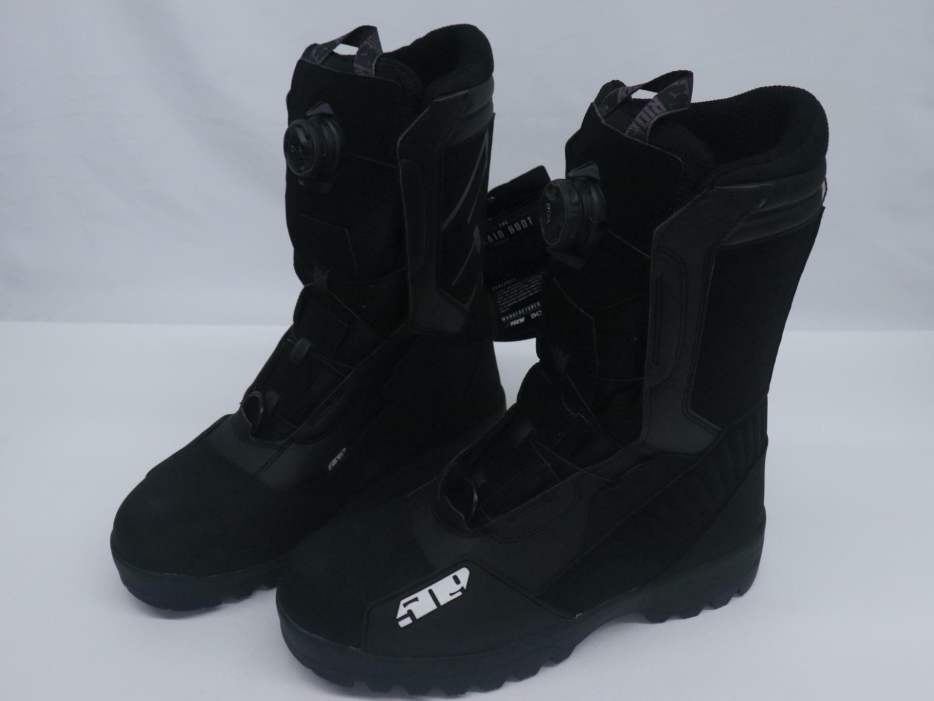 509 Raid Boot Single Boa Snow Black Ops MENS sz10 - F06000900-010-051 - Open Box