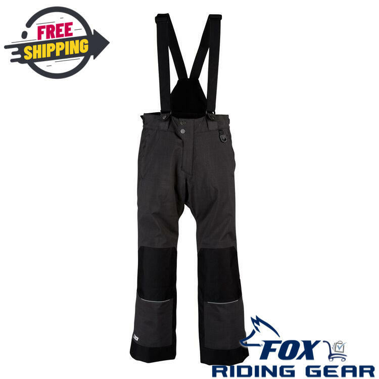 OPEN BOX - 509 Rocco Bib Insulated Snow BLACK- YOUTH sz8 - F03002900-008-001